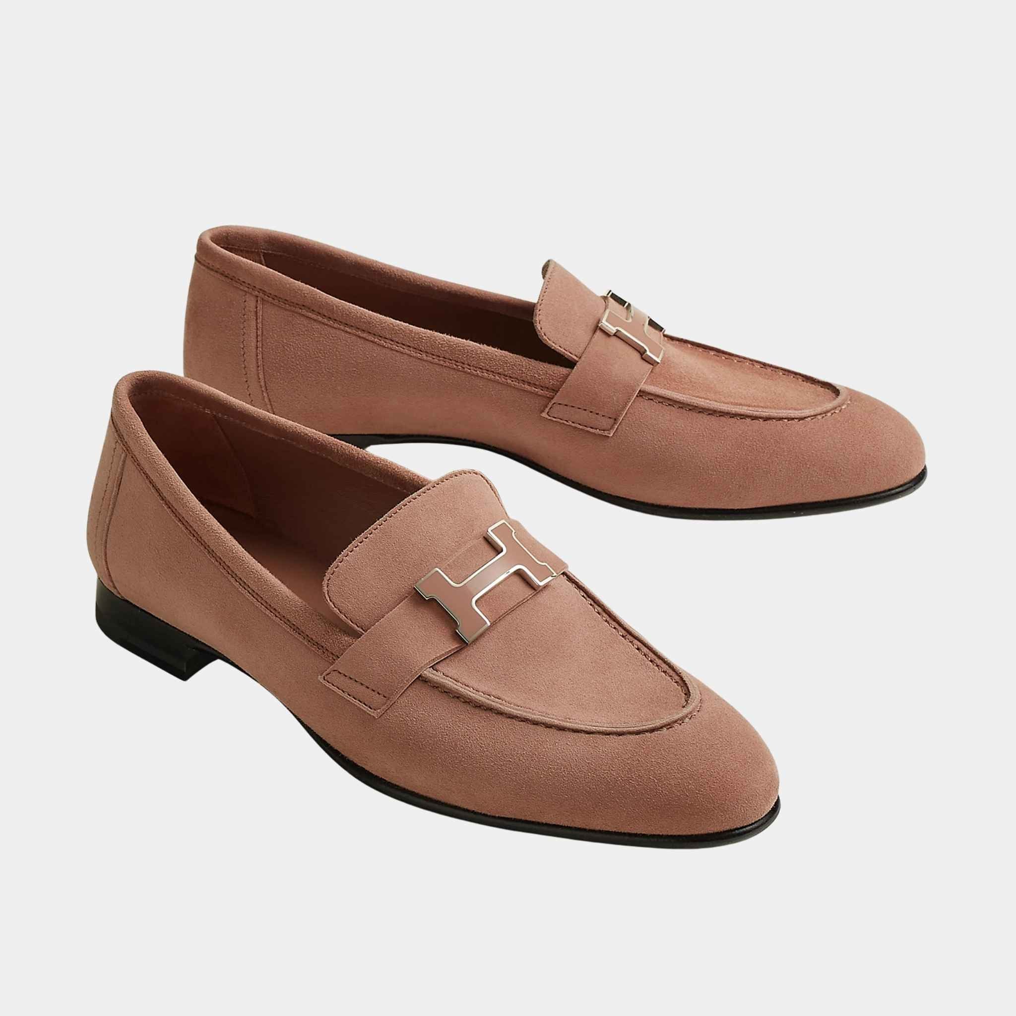 Paris Loafer in Suede Goatskin Women - Image 4