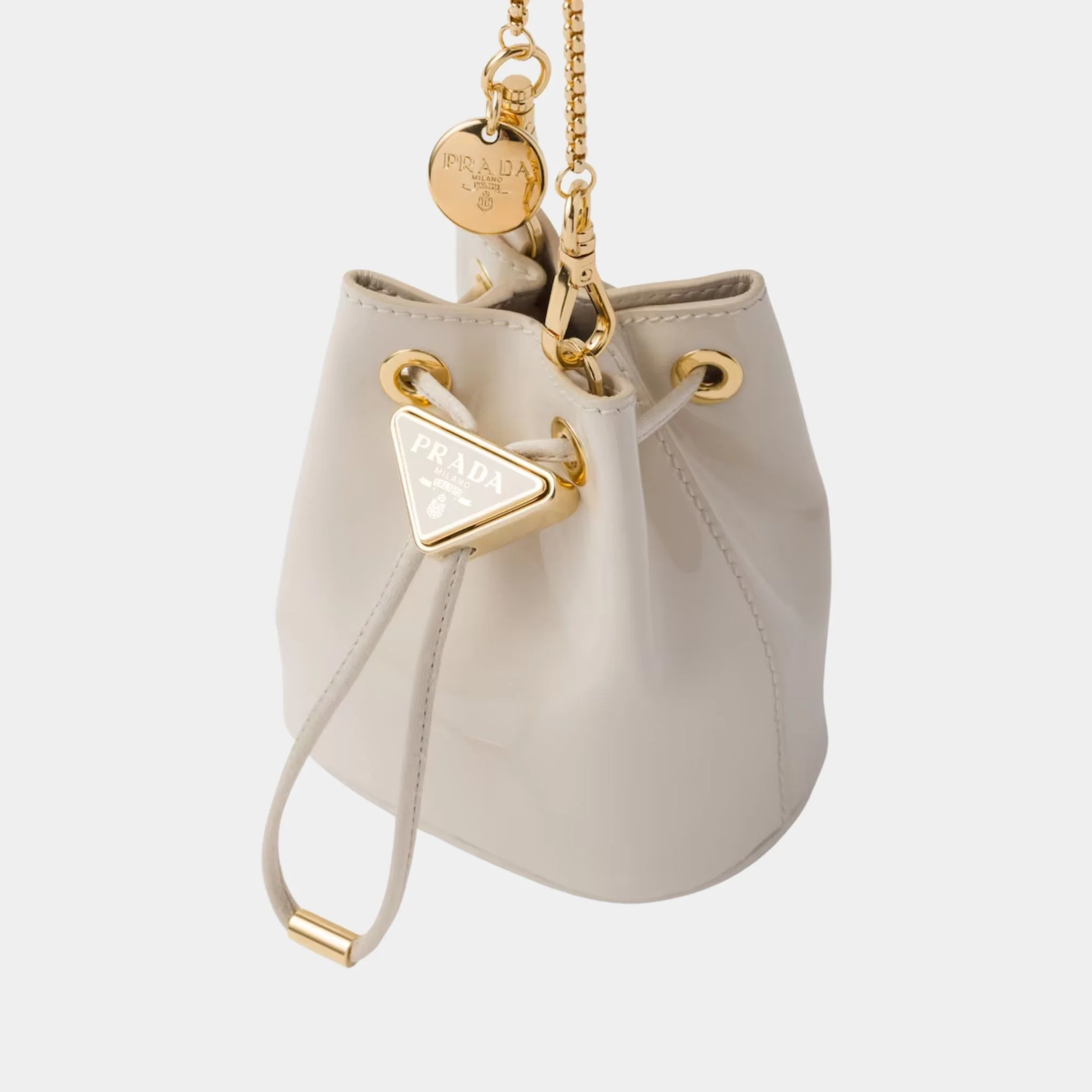 Patent Leather Mini Pouch - Image 2