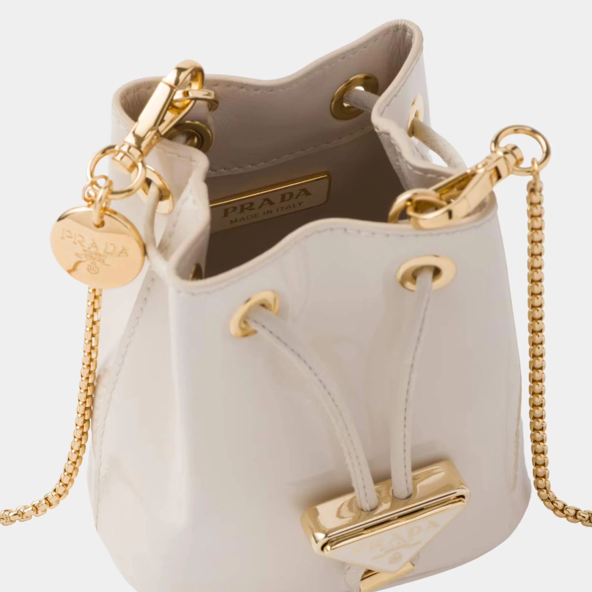 Patent Leather Mini Pouch - Image 3