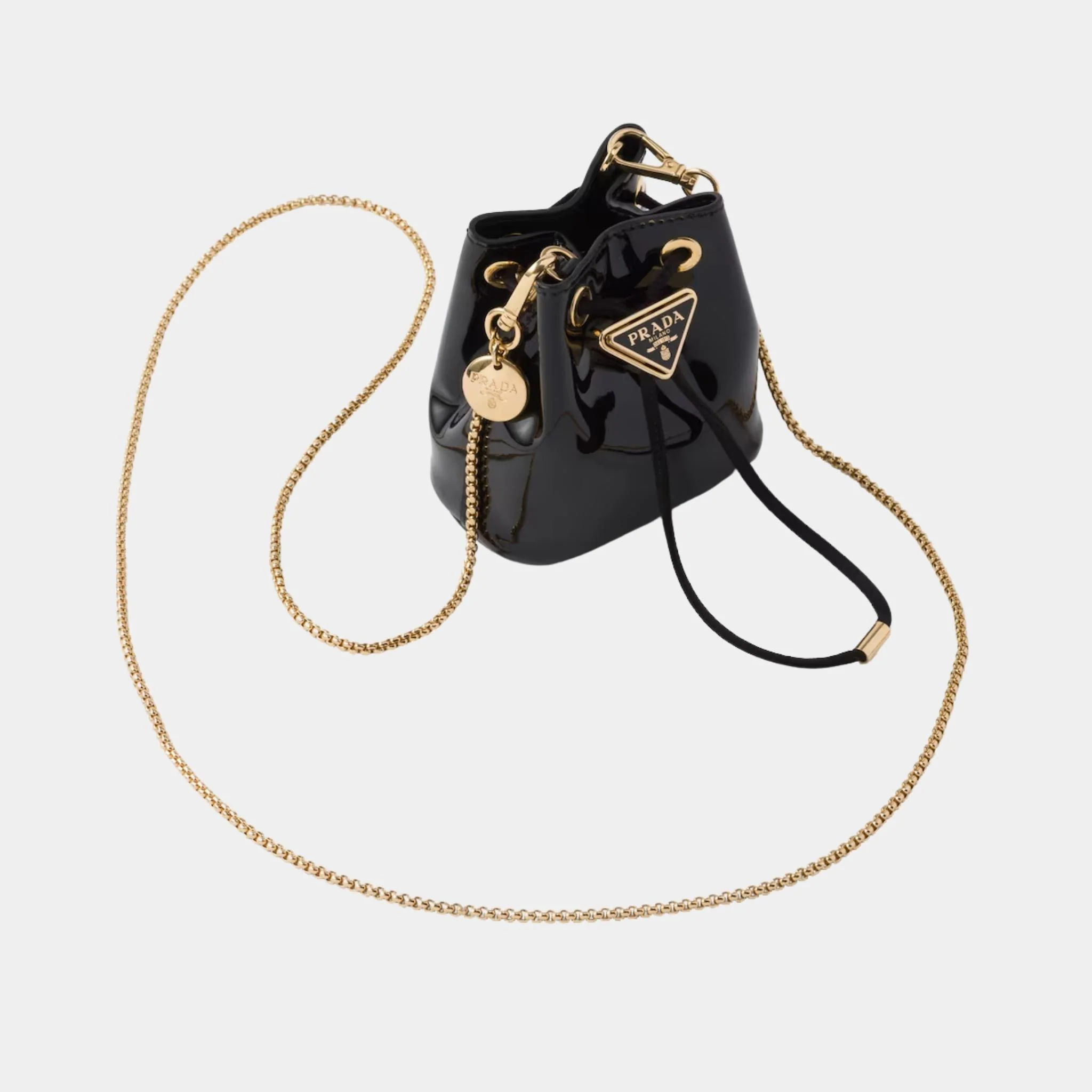 Patent Leather Mini Pouch - Image 4