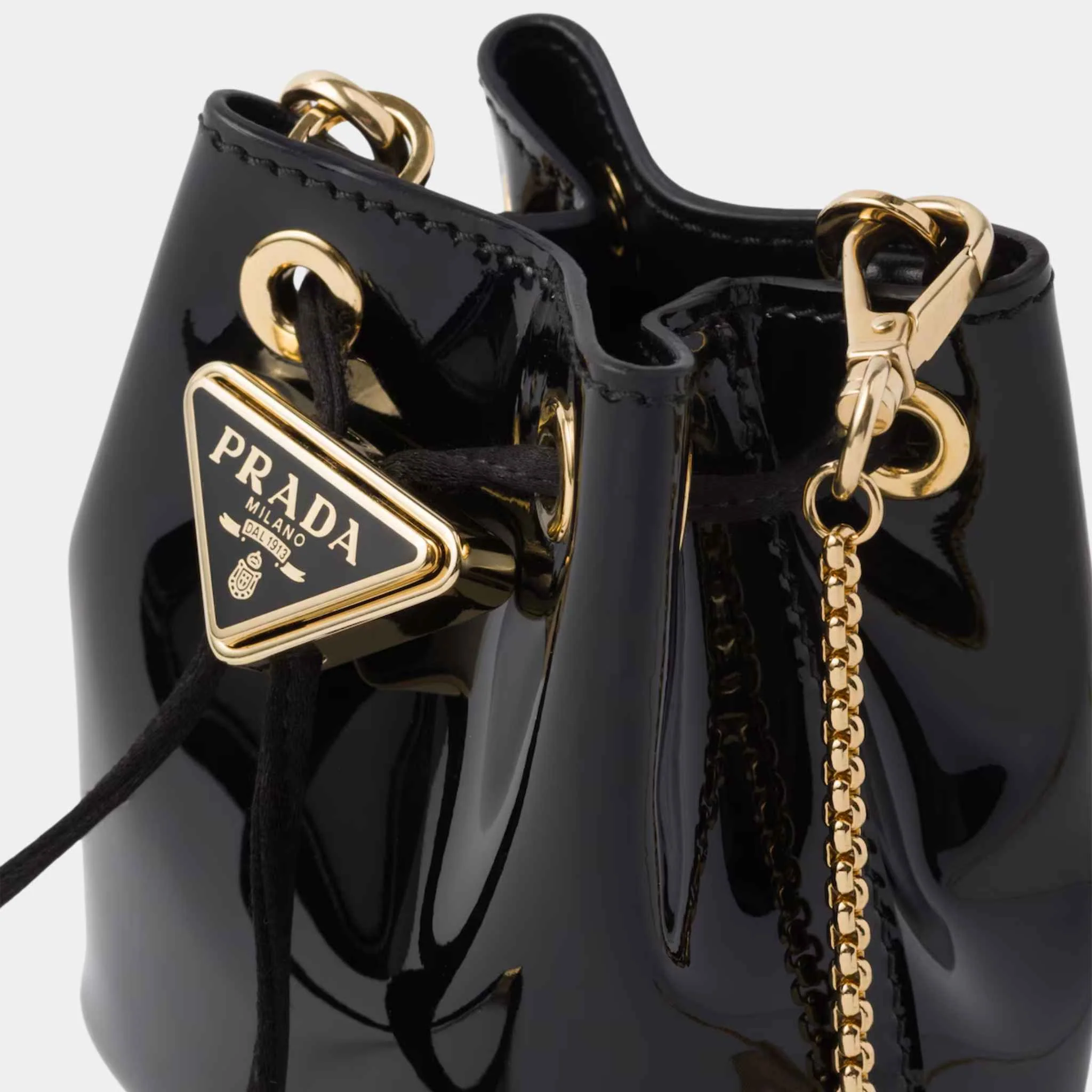 Patent Leather Mini Pouch - Image 5