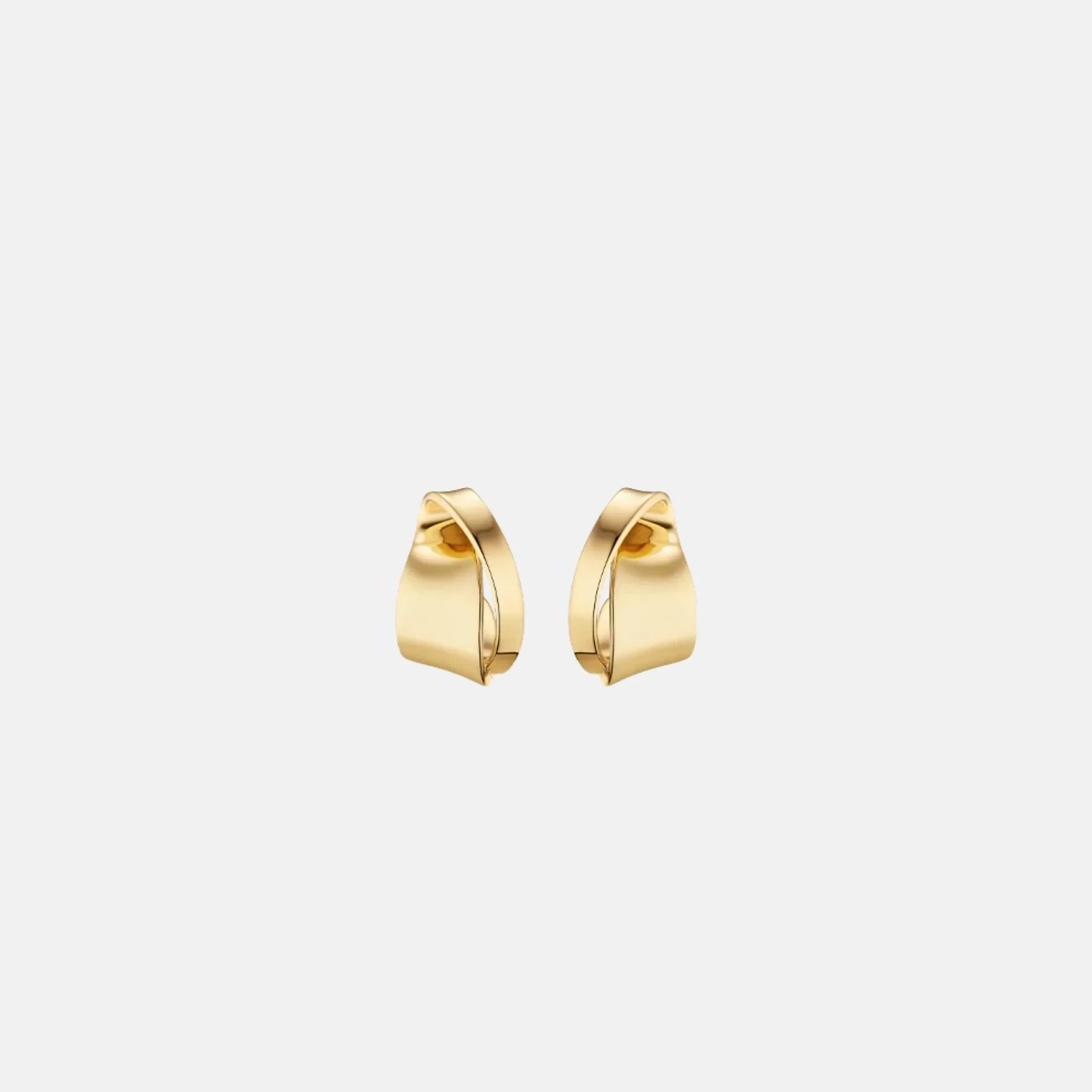 Eole Curled Earrings Gilded Edition