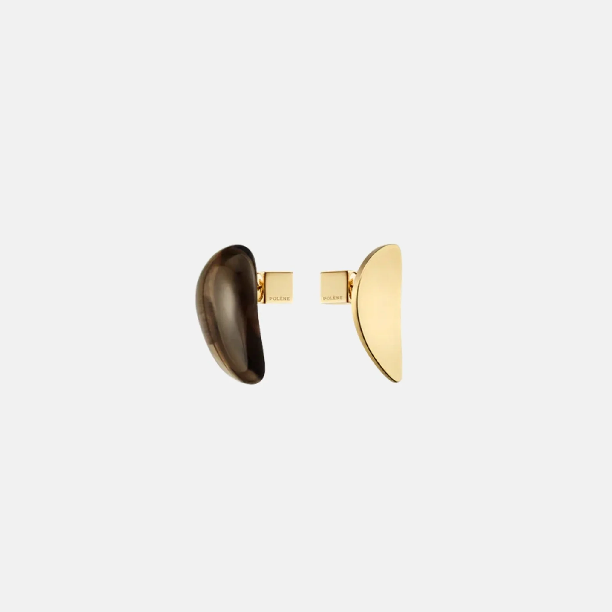 Nae Stud Earrings Smoked Glass Edition - Image 2