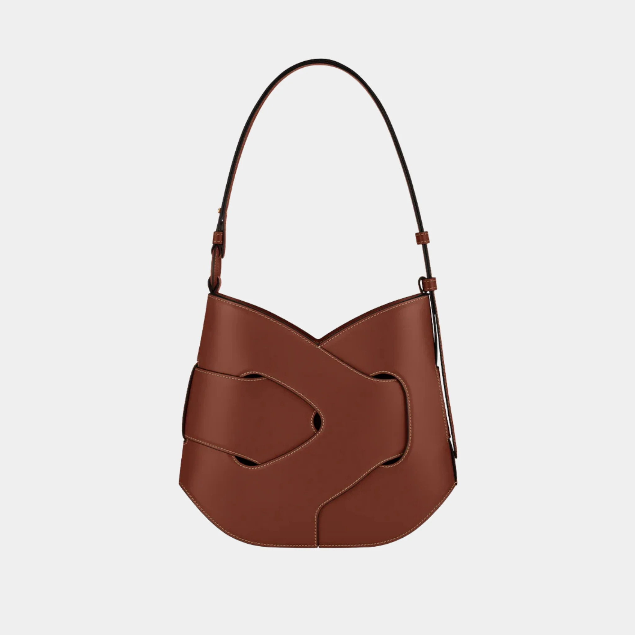 Nodde Hobo Smooth Calfskin Shoulder Bag