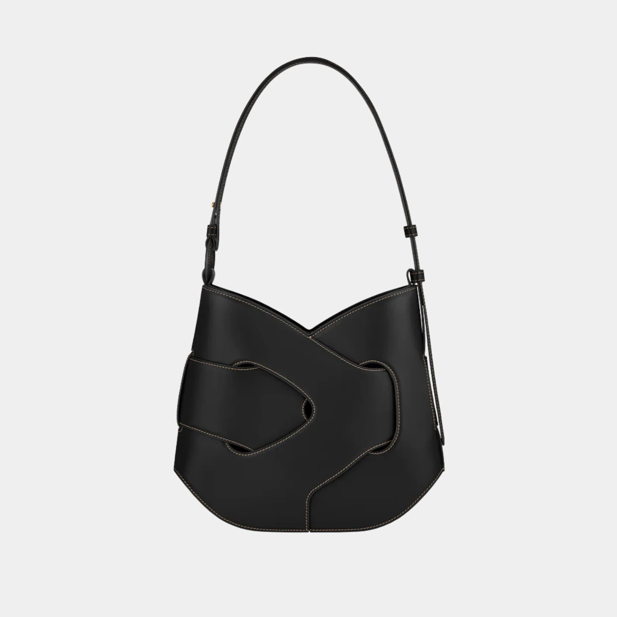 Nodde Hobo Smooth Calfskin Shoulder Bag - Image 3