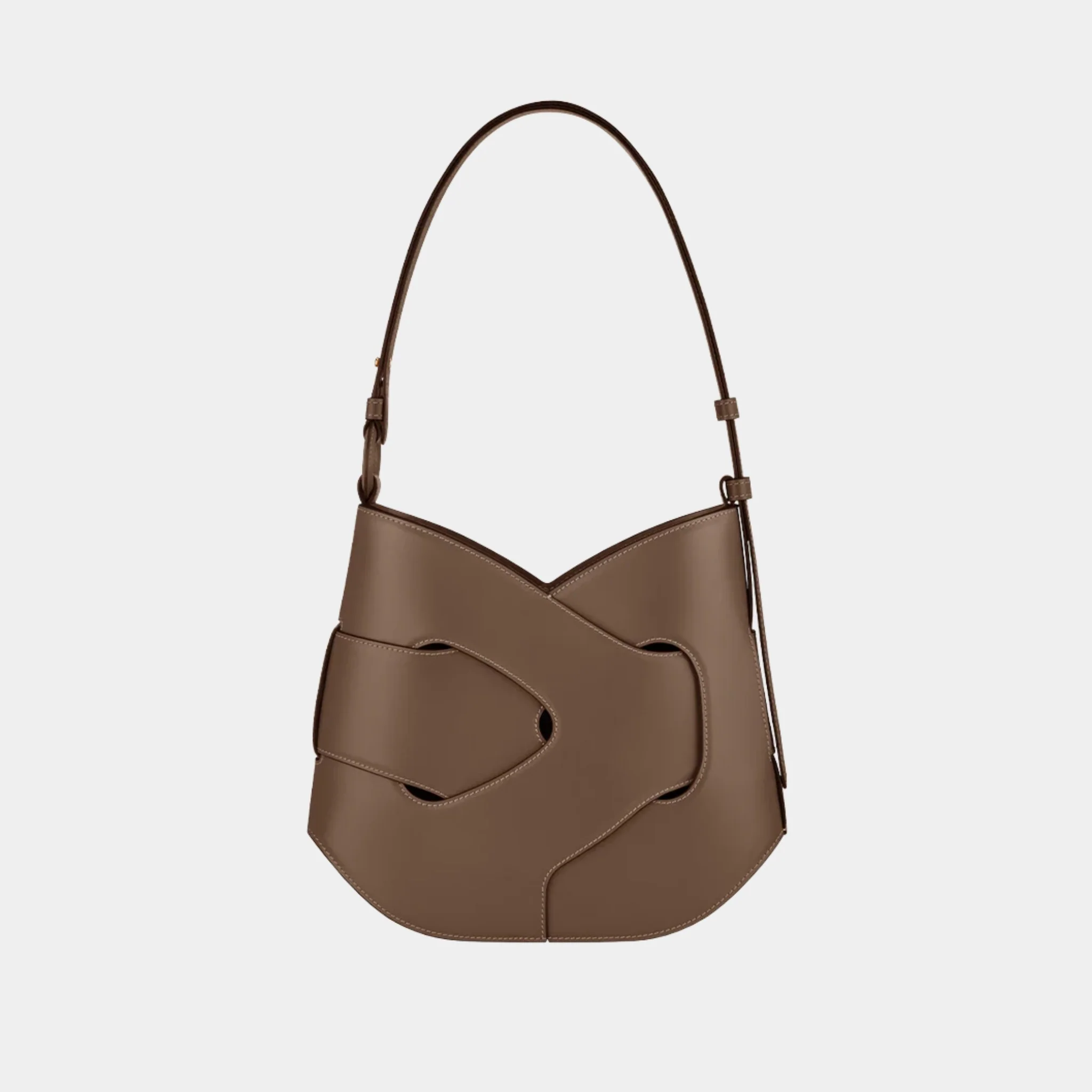 Nodde Hobo Smooth Calfskin Shoulder Bag - Image 5