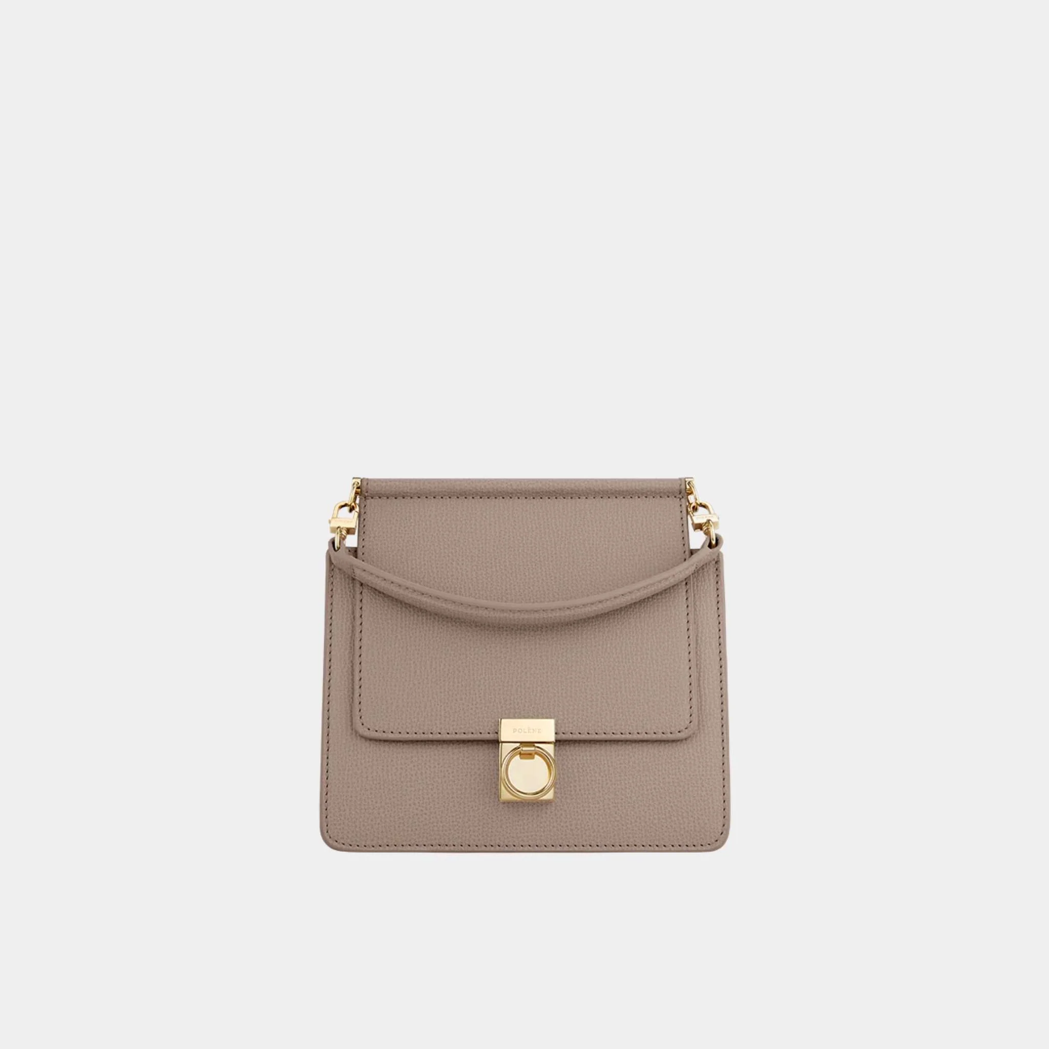 Numero Sept Mini Textured Calf Leather Handbag