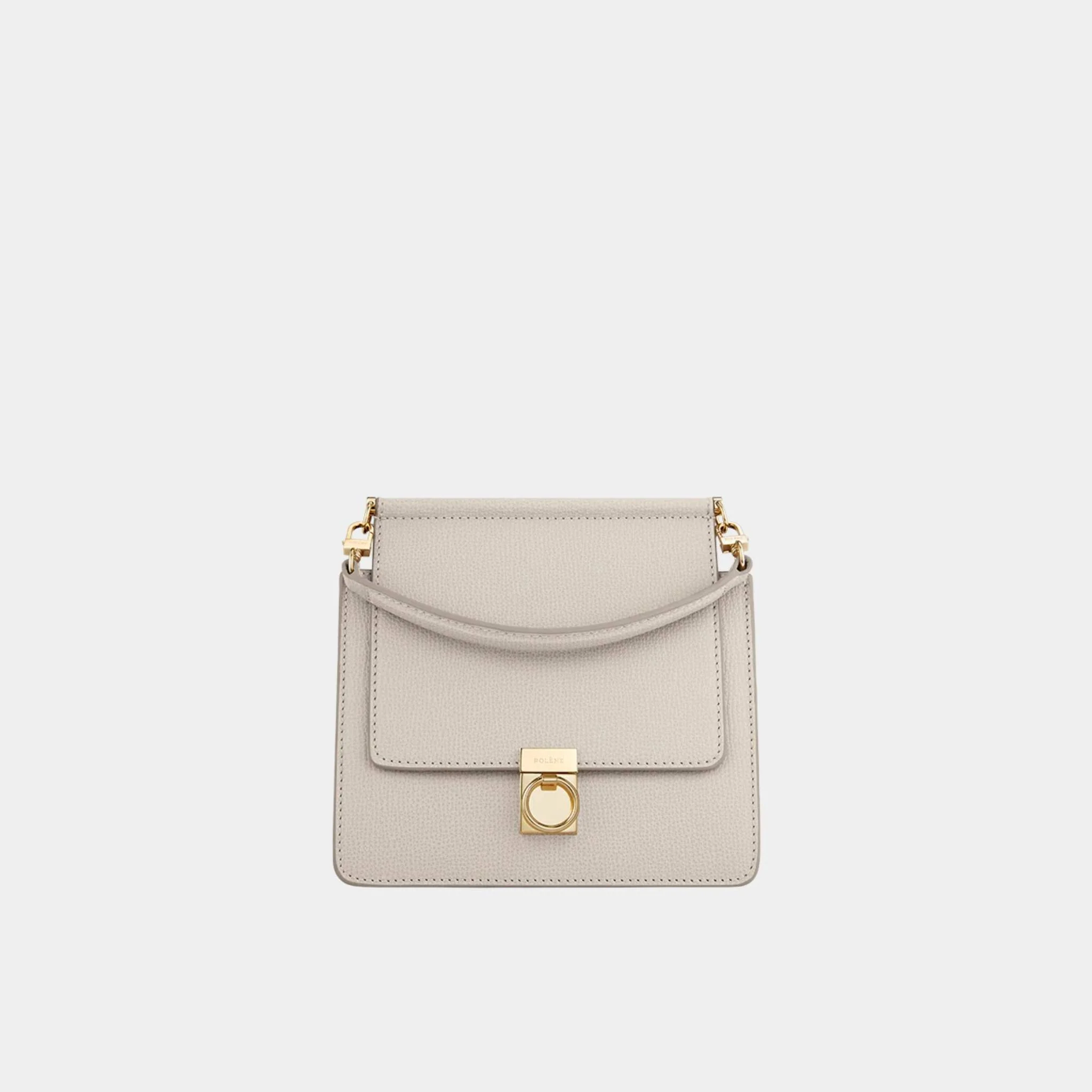 Numero Sept Mini Textured Calf Leather Handbag - Image 4