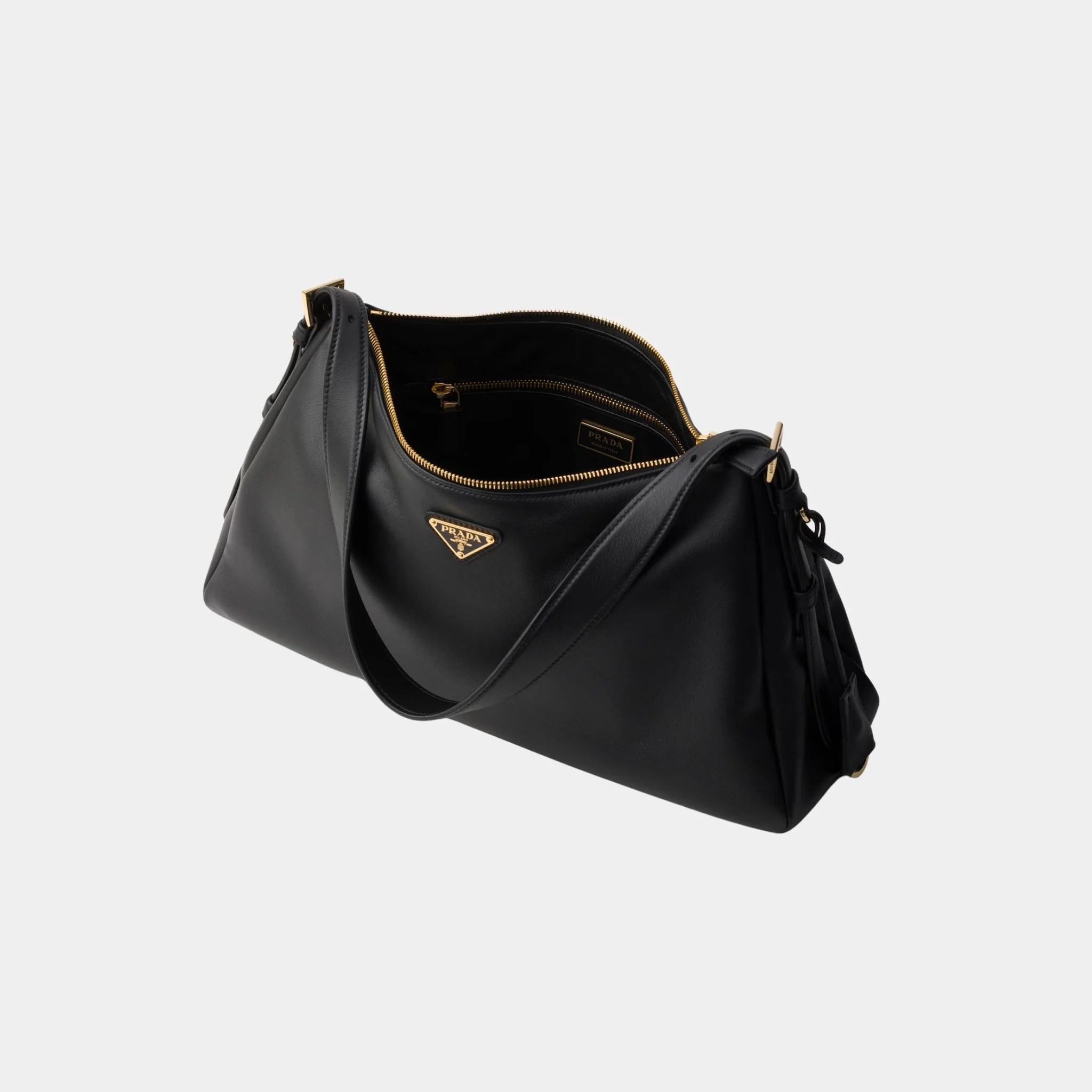 Aimee Large Leather Shoulder Bag - Image 3