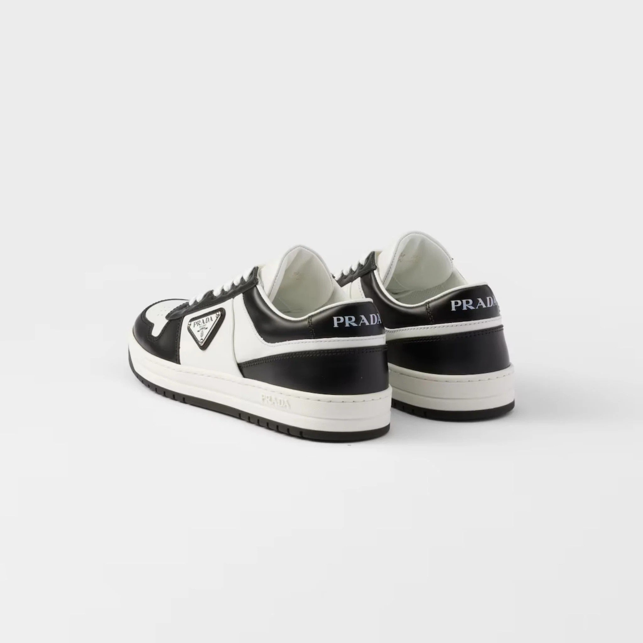 Downtown Perforated Leather Sneakers - Image 3