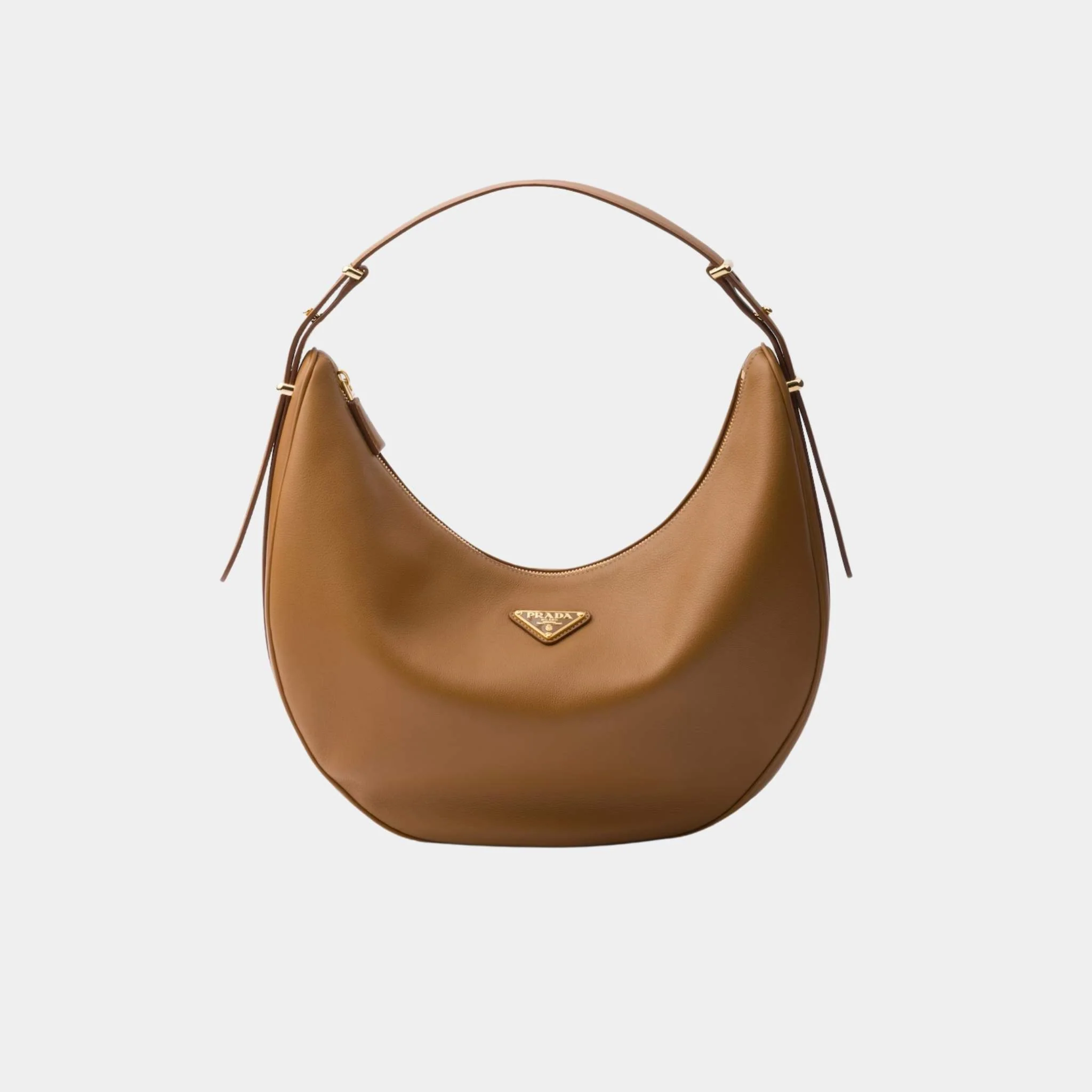 Large Calfskin Leather Shoulder Bag - Image 4