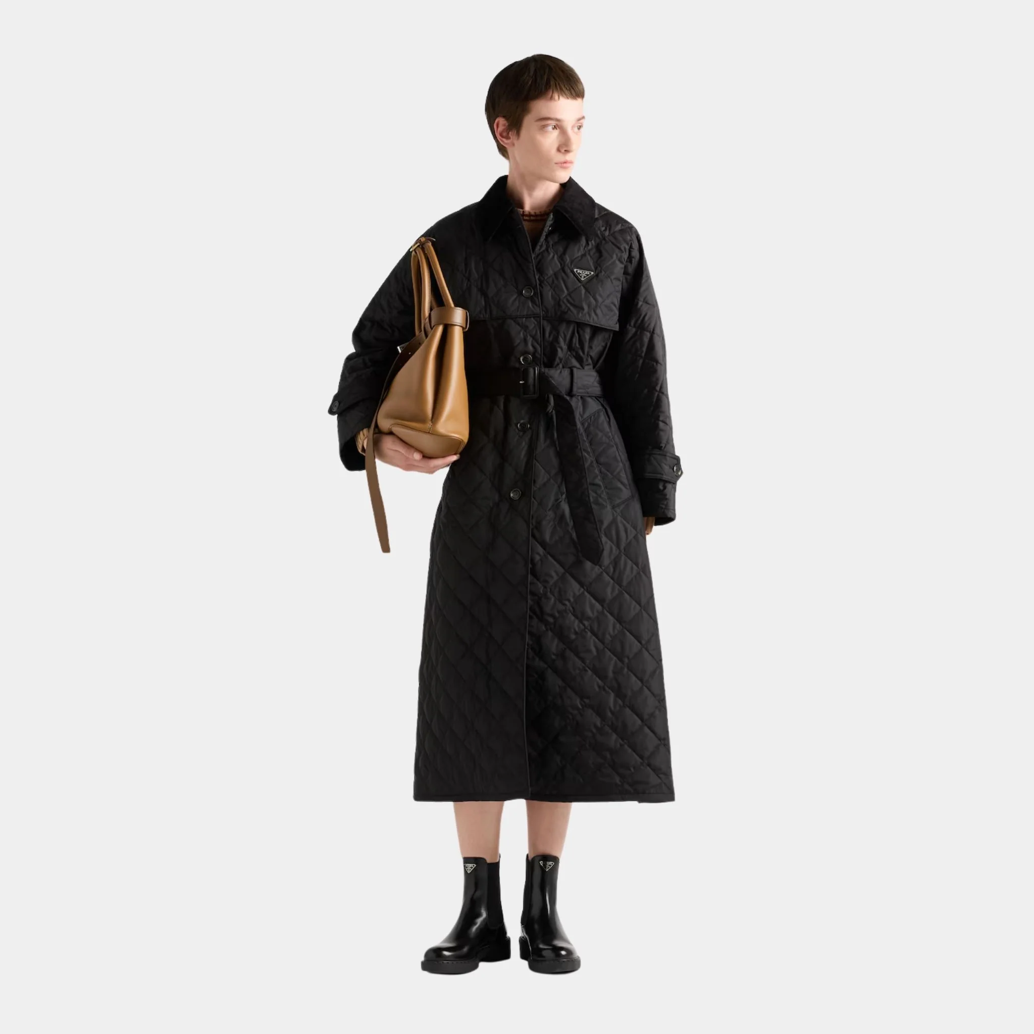 Lightweight Re-Nylon Trench Coat - Image 2