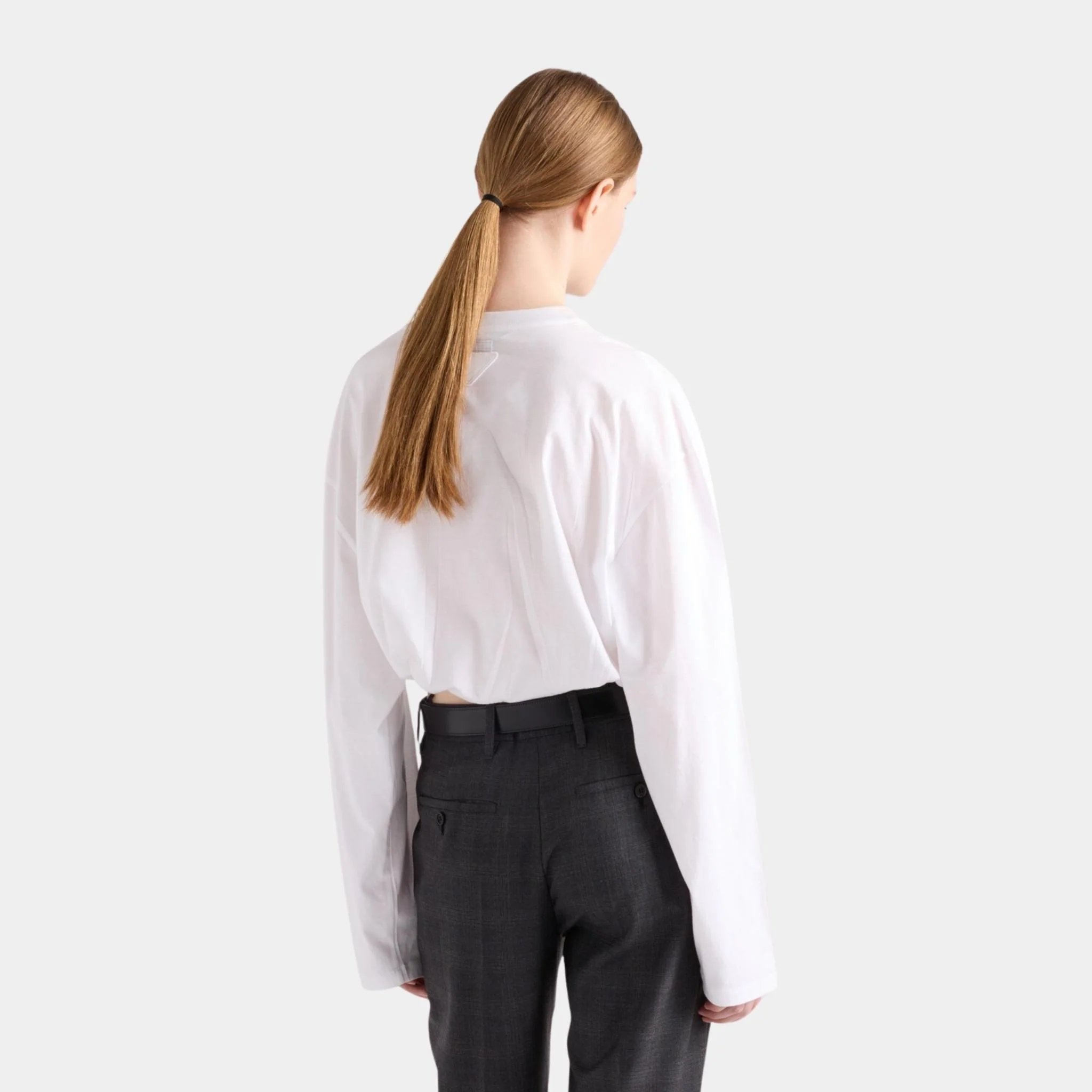 Long-sleeved Jersey T-shirt - Image 3