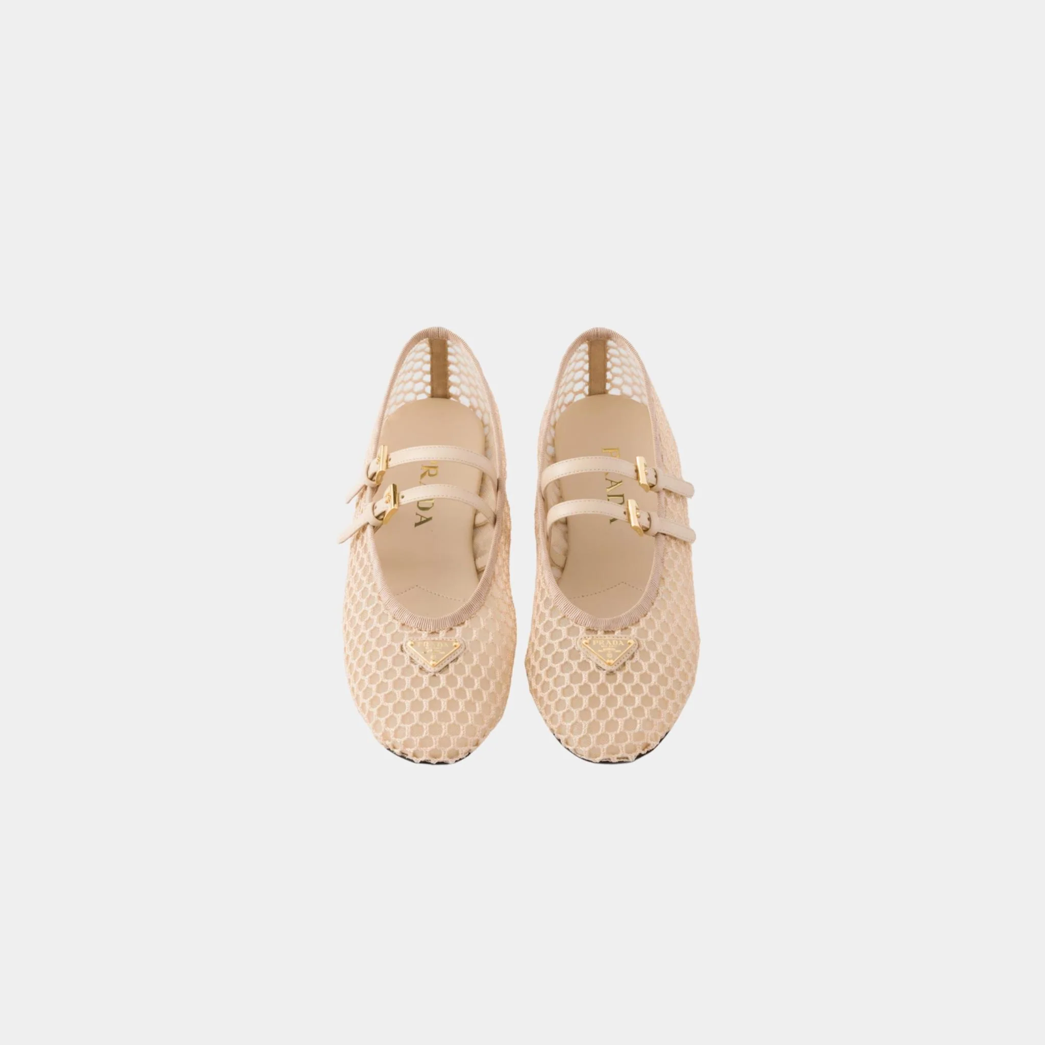 Mesh Fabric Ballerinas - Image 5