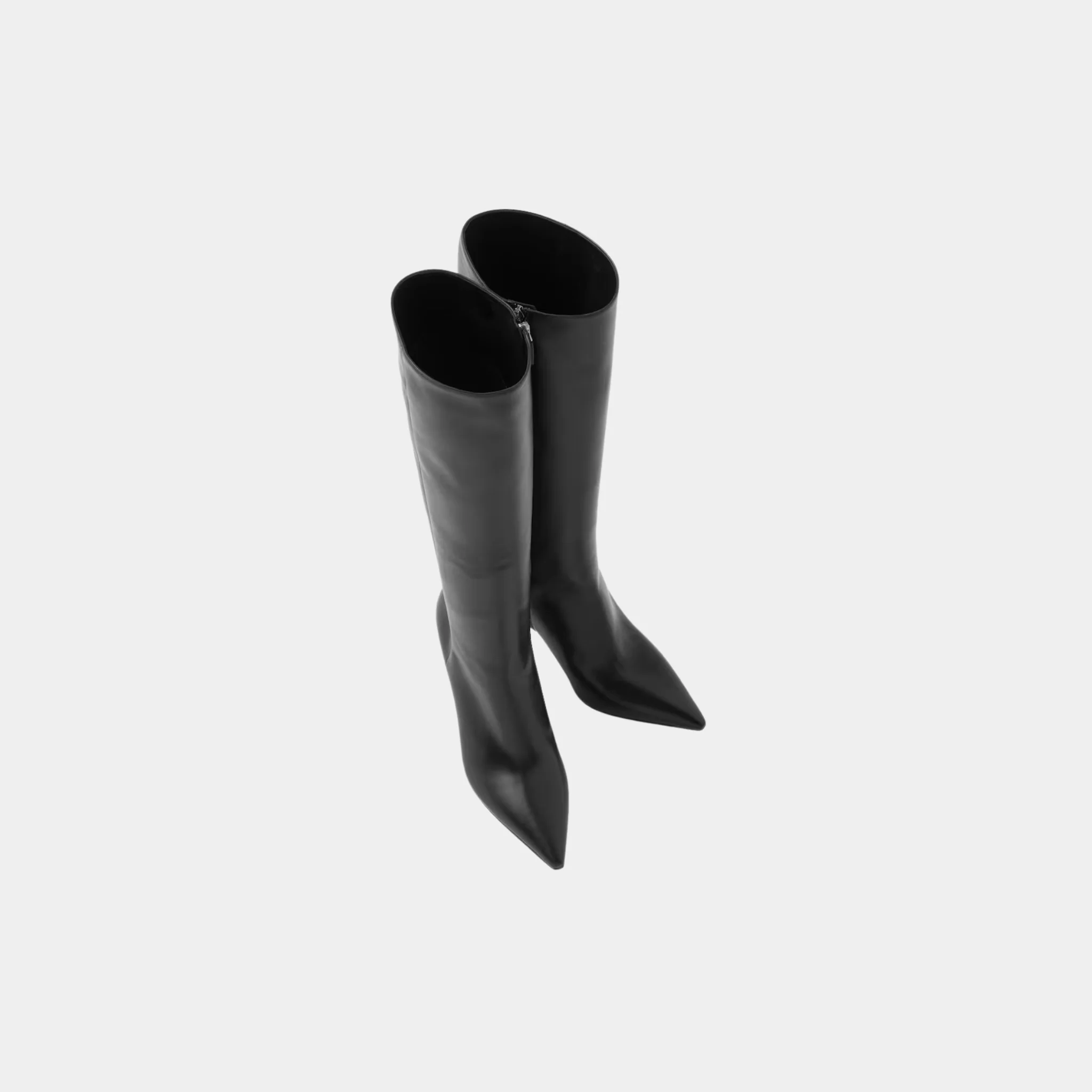 Nappa Leather Knee High Boots - Image 2