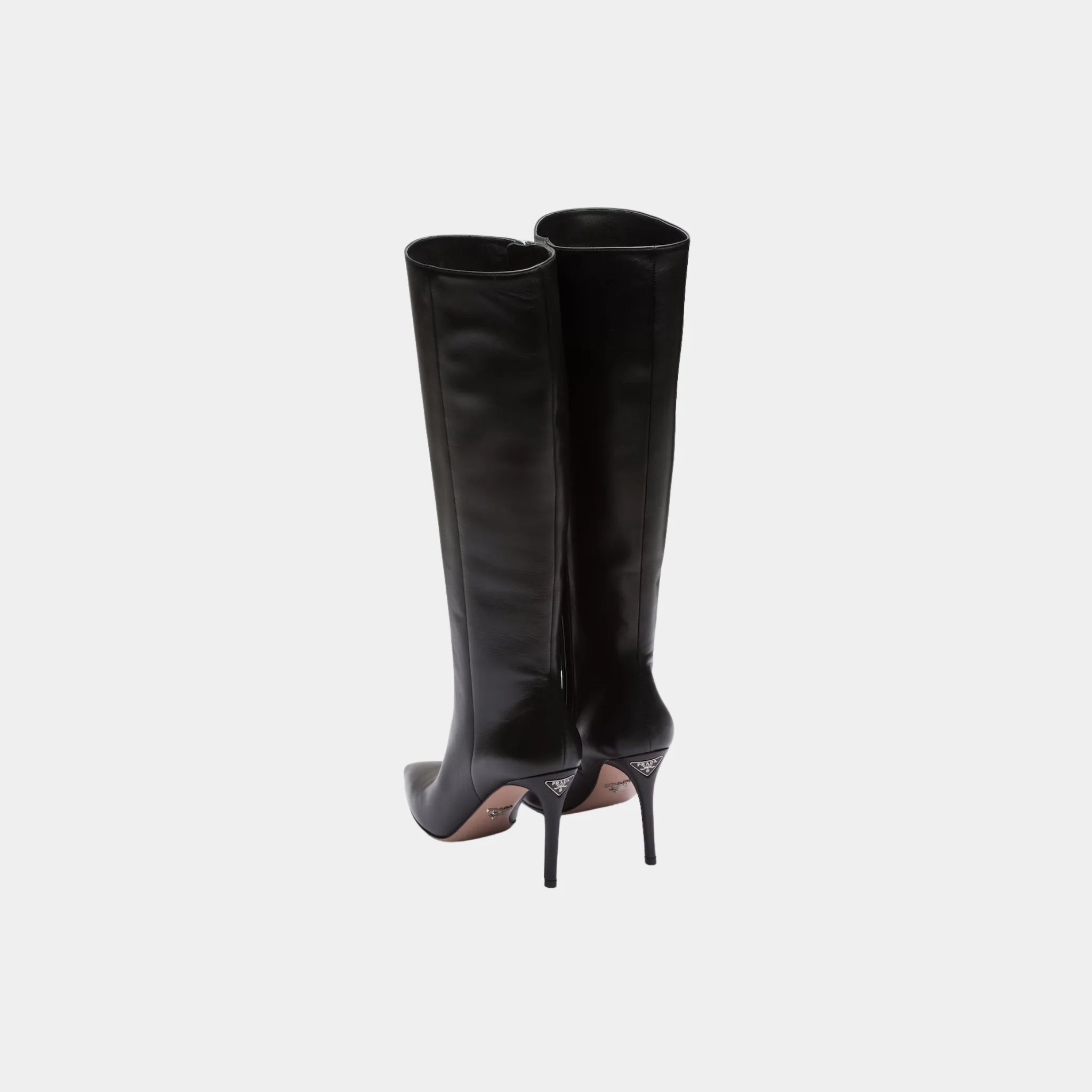 Nappa Leather Knee High Boots - Image 3