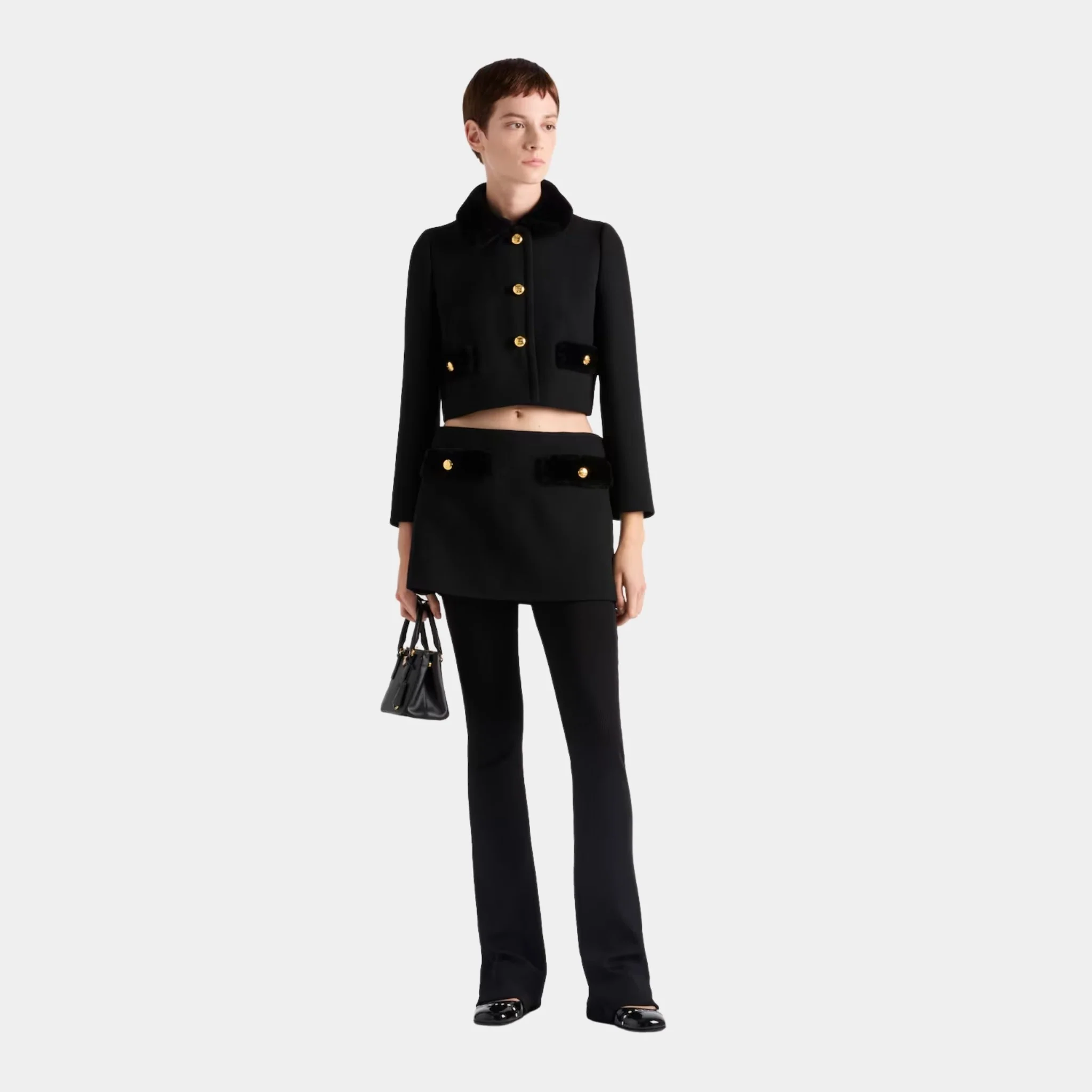 Natté Single-breasted Jacket - Image 2