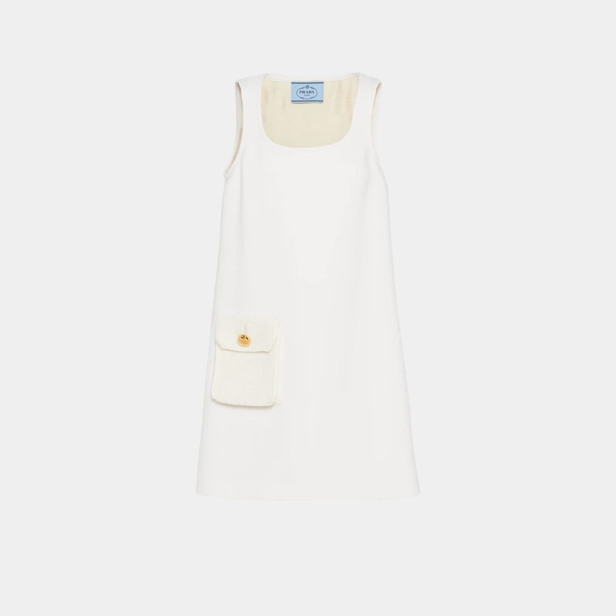 Natté Straight Minidress - Image 4