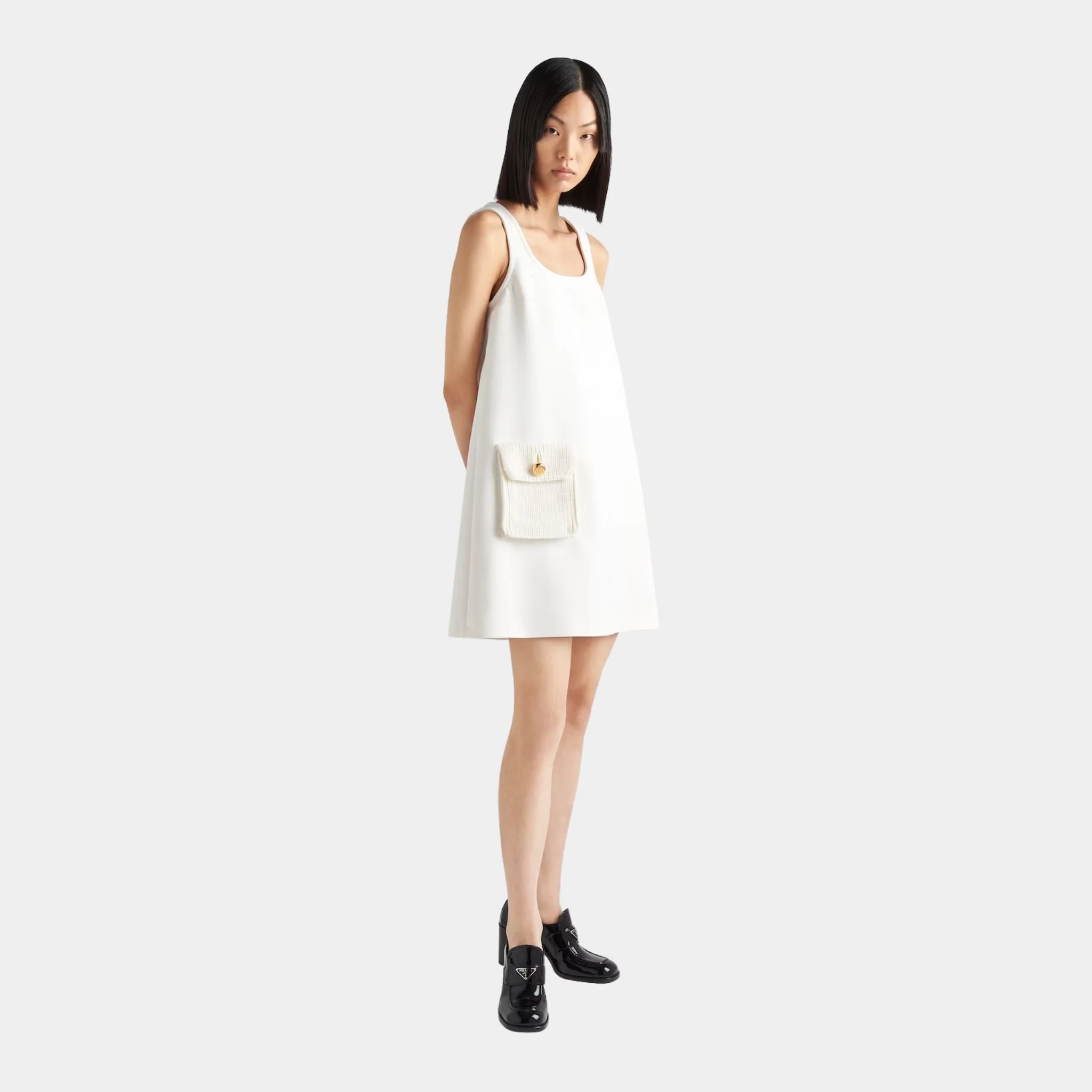 Natté Straight Minidress - Image 5