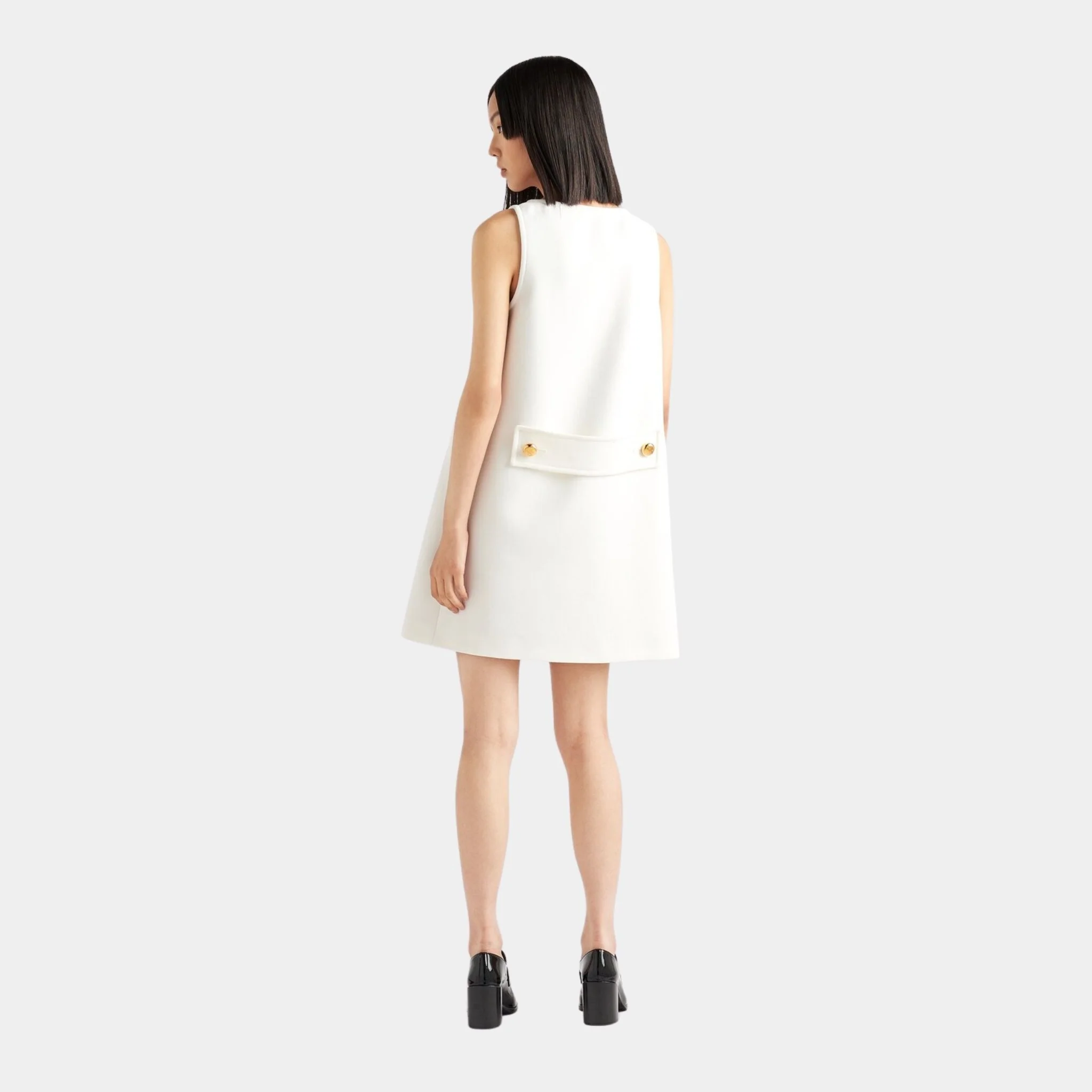 Natté Straight Minidress - Image 6