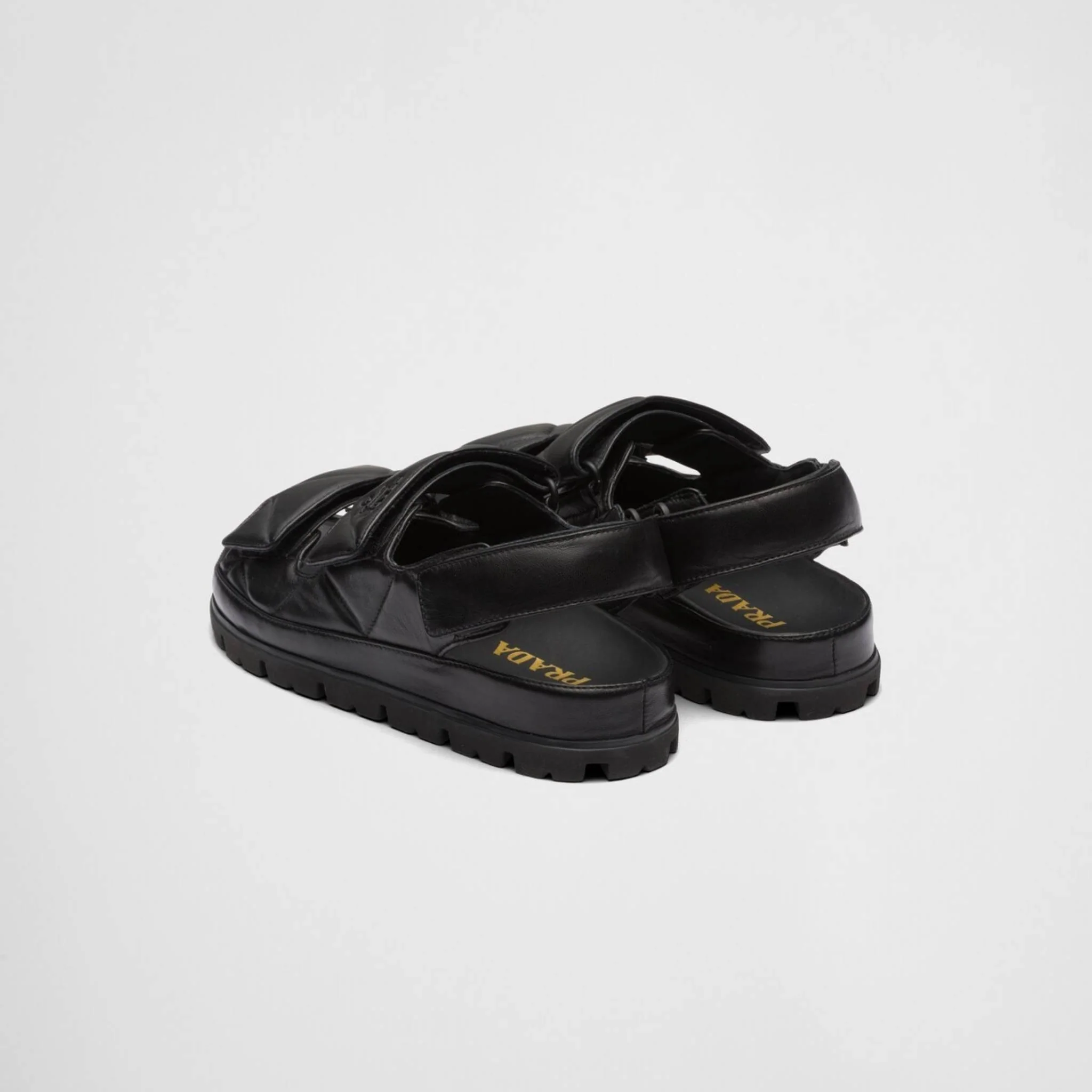 Padded Nappa Leather Sandals - Image 3
