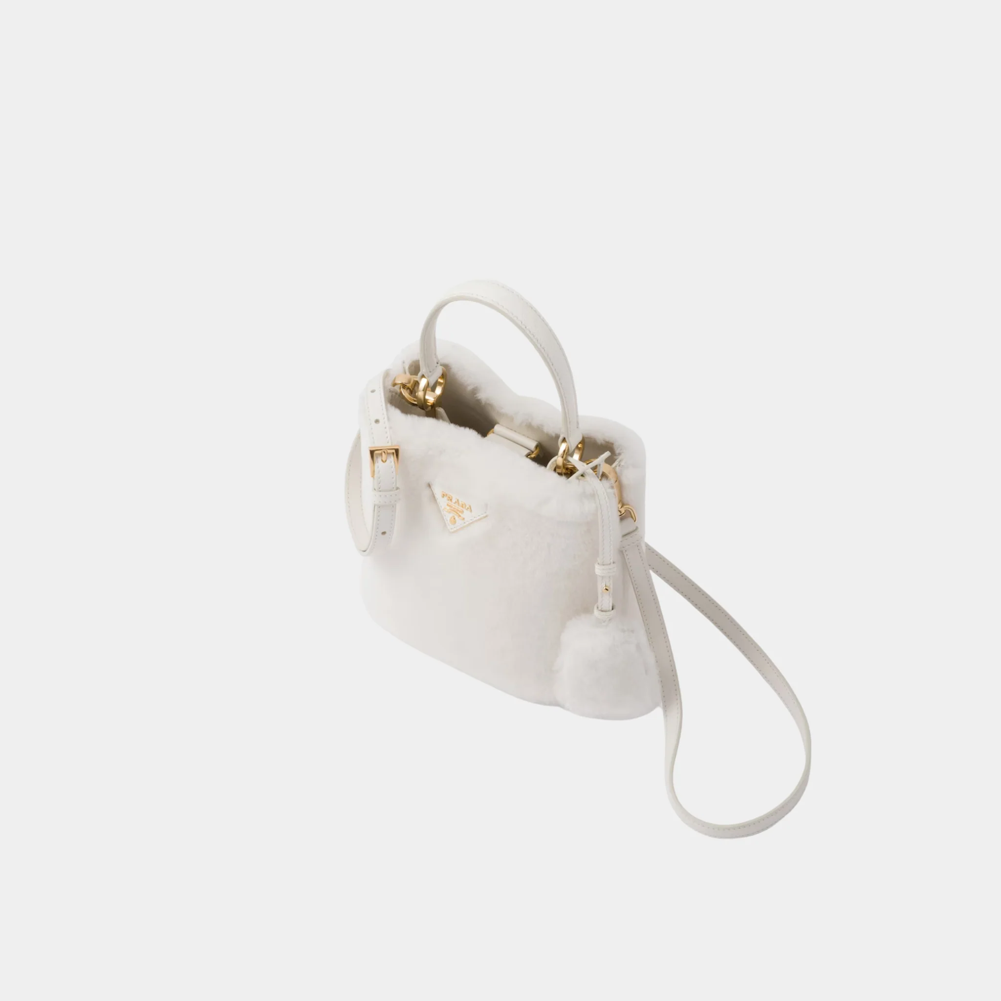 Panier Shearling Mini Bag - Image 8