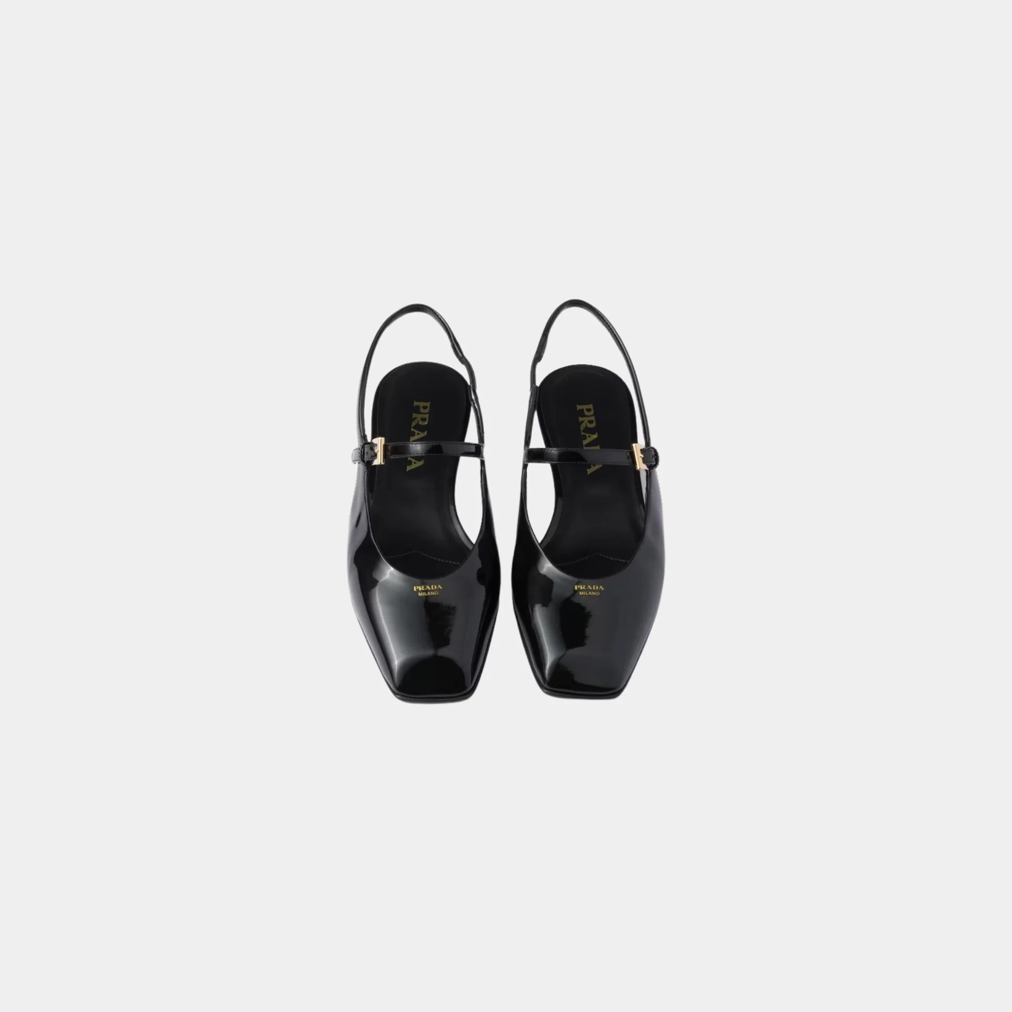 Patent Leather Slingback Ballerinas - Image 2