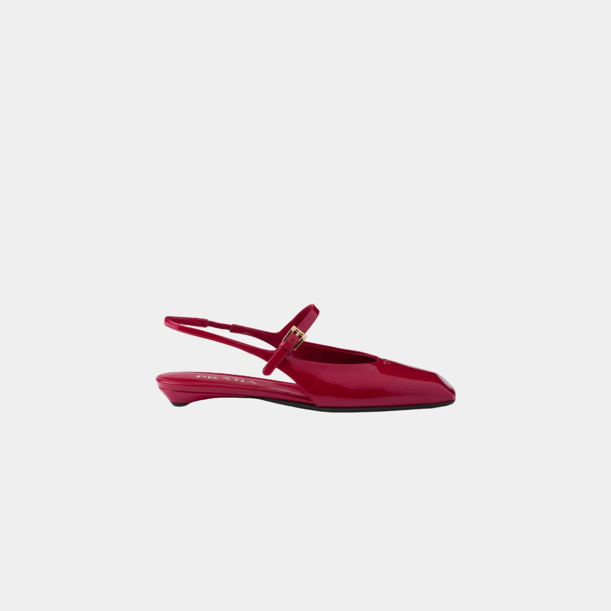 Patent Leather Slingback Ballerinas - Image 5