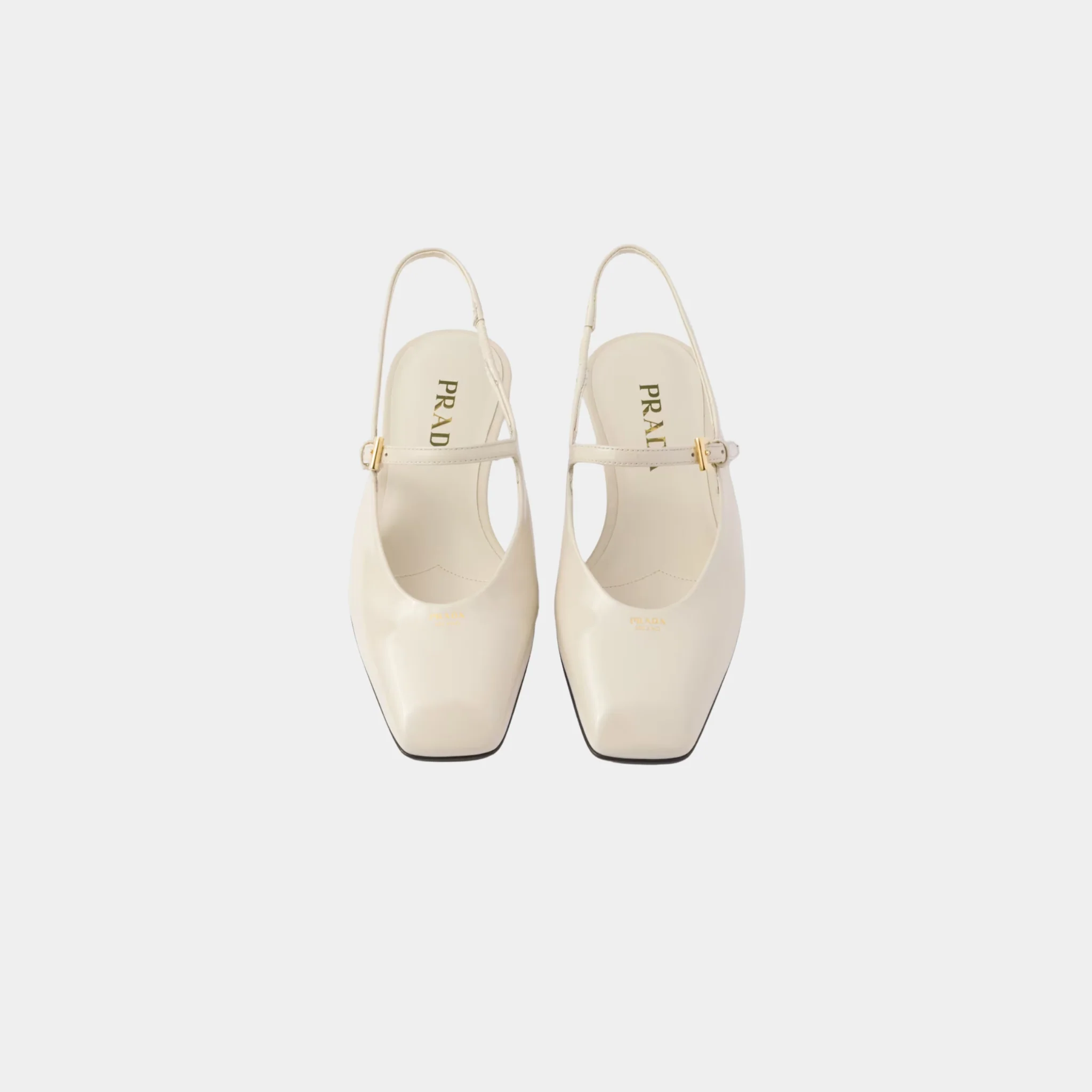 Patent Leather Slingback Ballerinas - Image 8