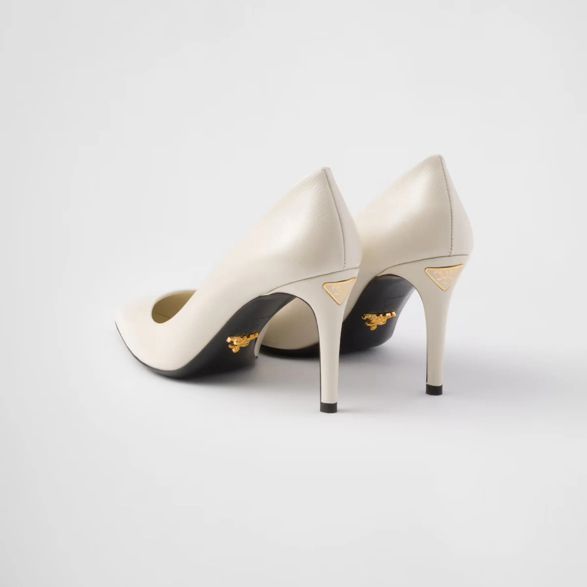 Patent Saffiano Leather Pumps - Image 3