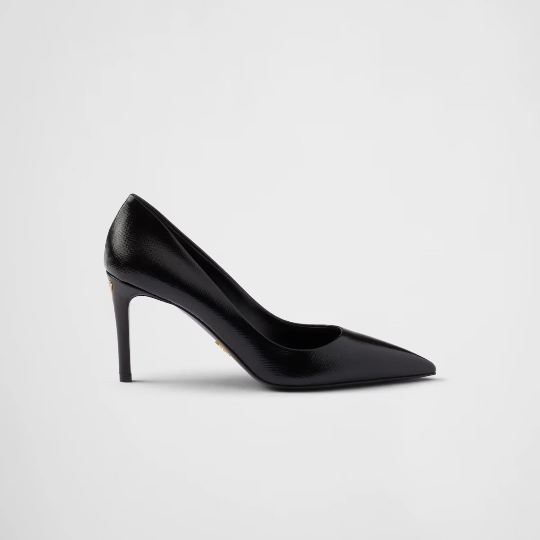 Patent Saffiano Leather Pumps - Image 4