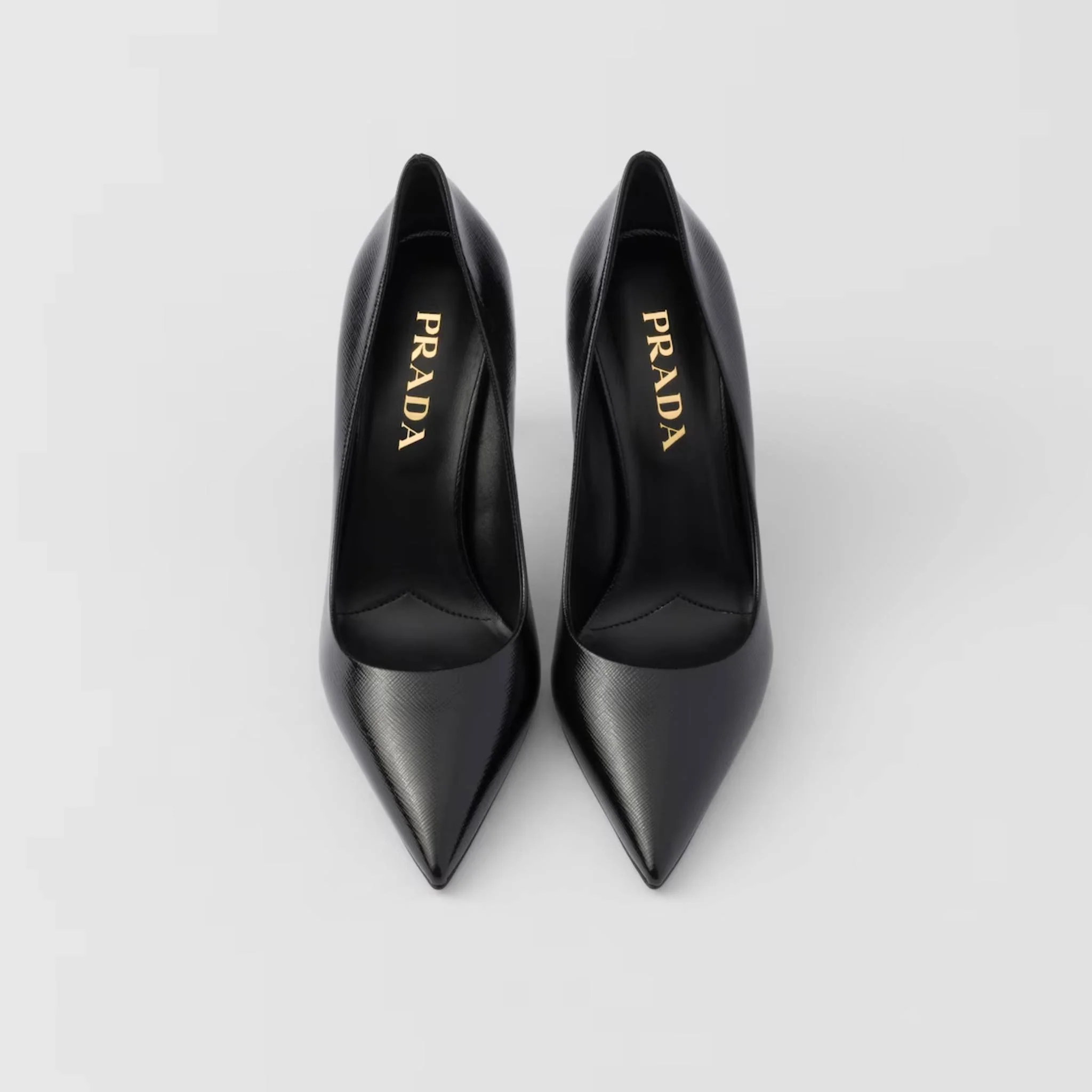 Patent Saffiano Leather Pumps - Image 5