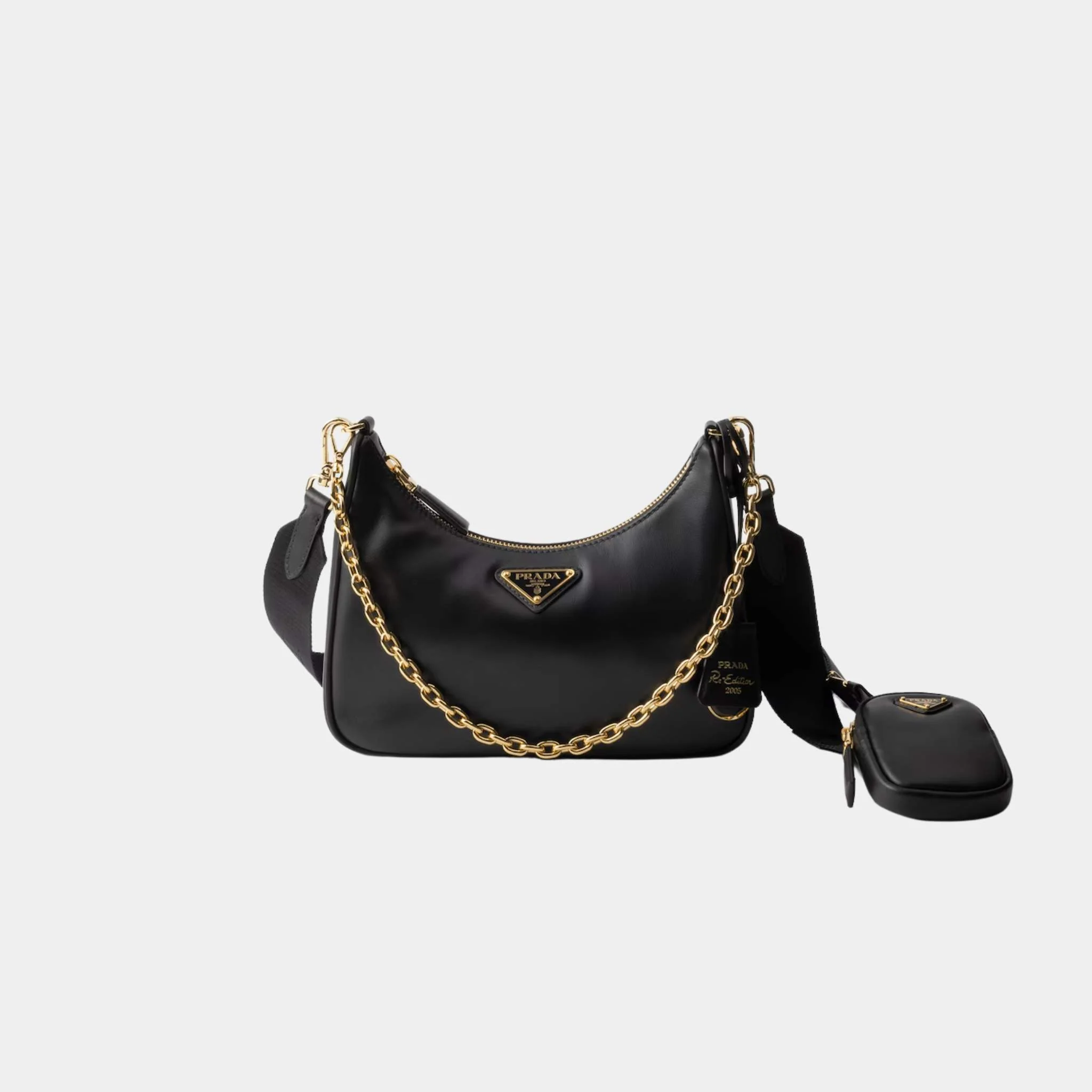 Re-Edition 2005 Calfskin Leather Bag - Image 4