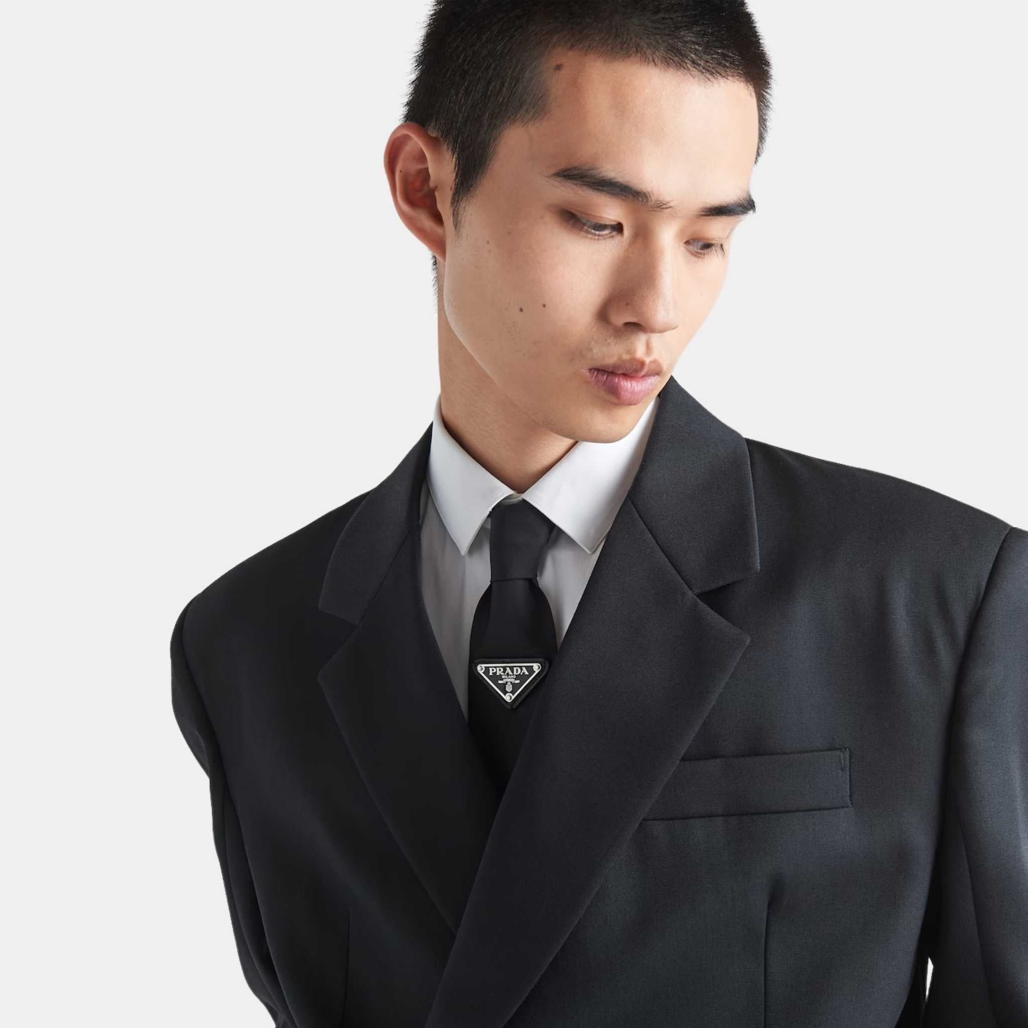 Re-Nylon Gabardine Tie - Image 3