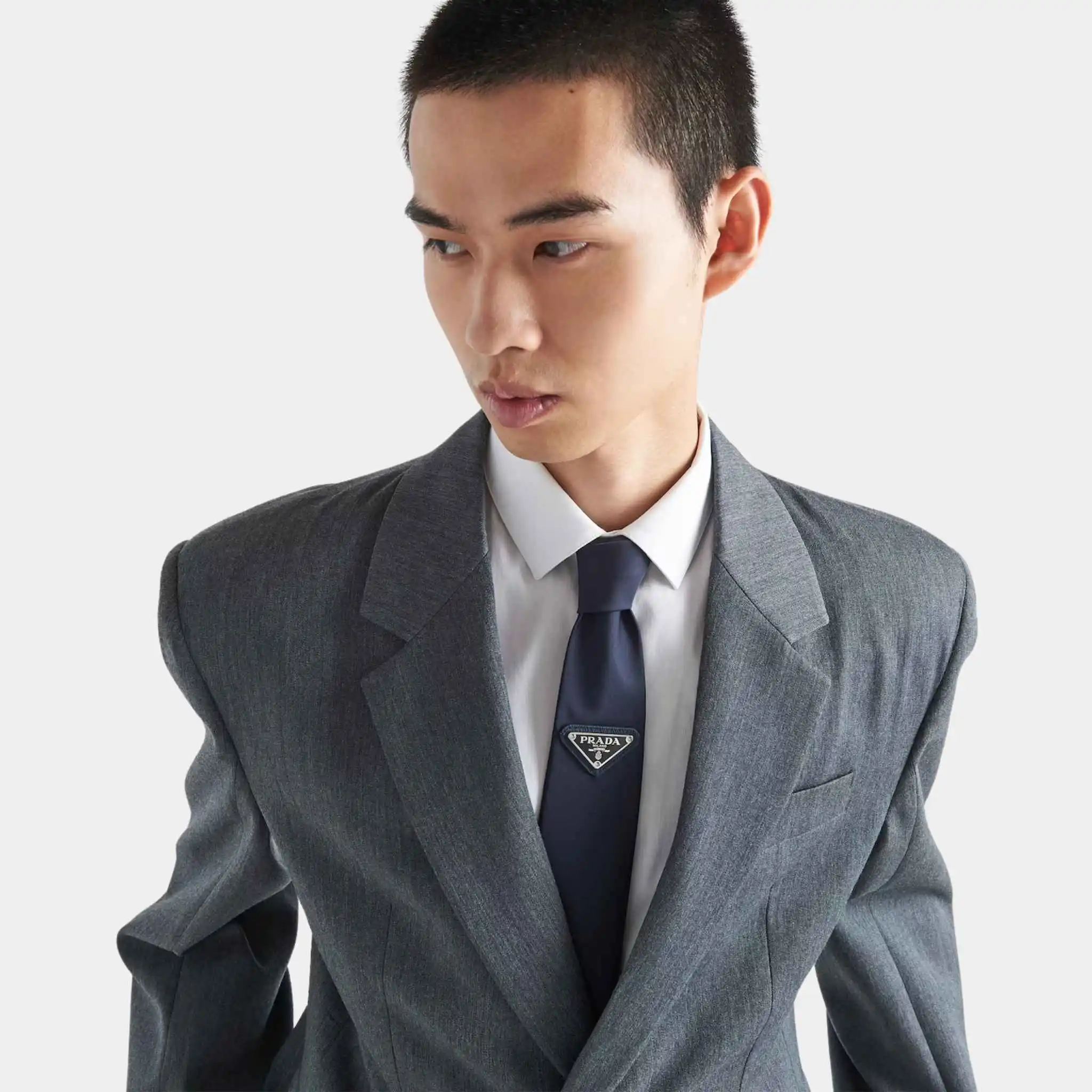 Re-Nylon Gabardine Tie - Image 6