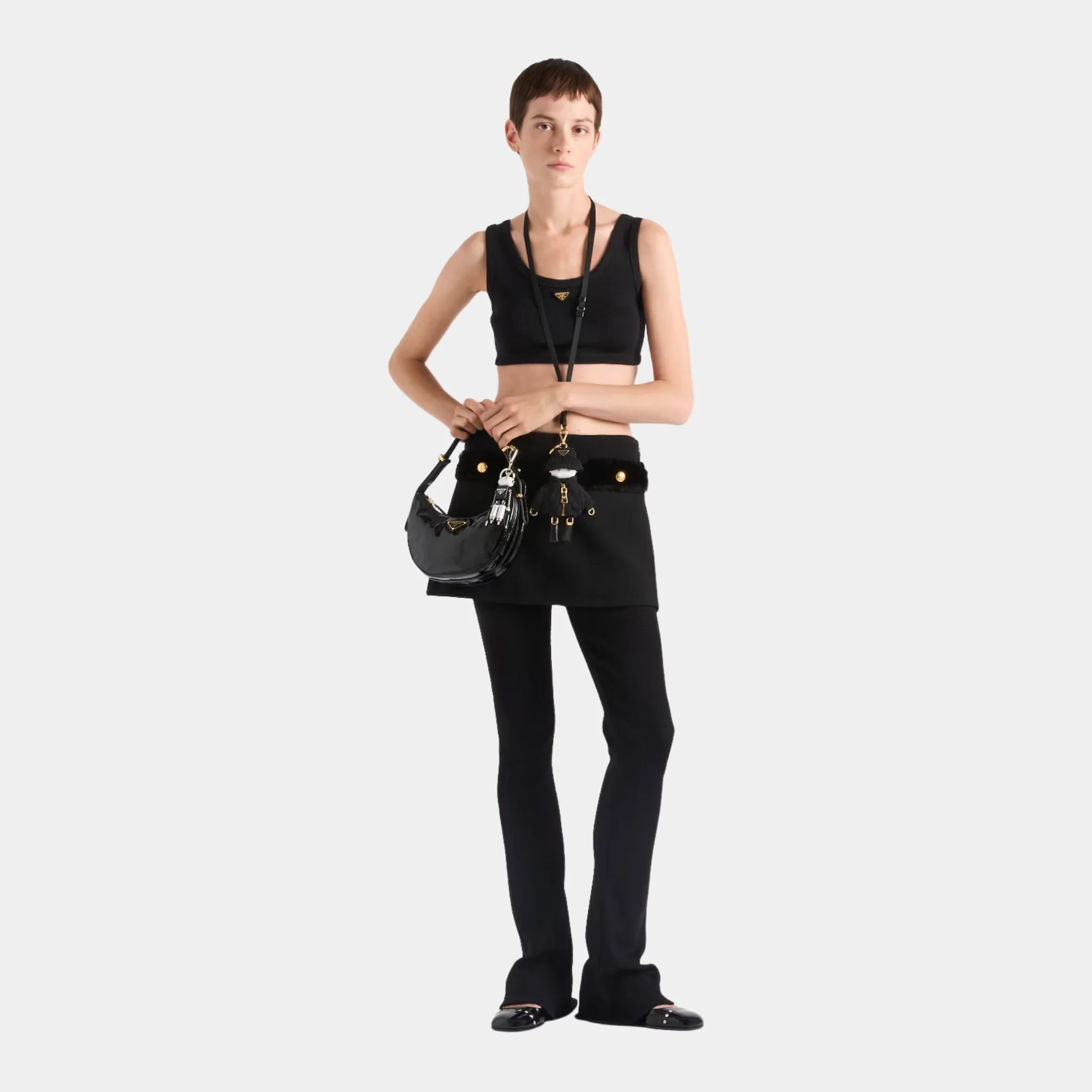 Ribbed Jersey Tank Top - Image 2