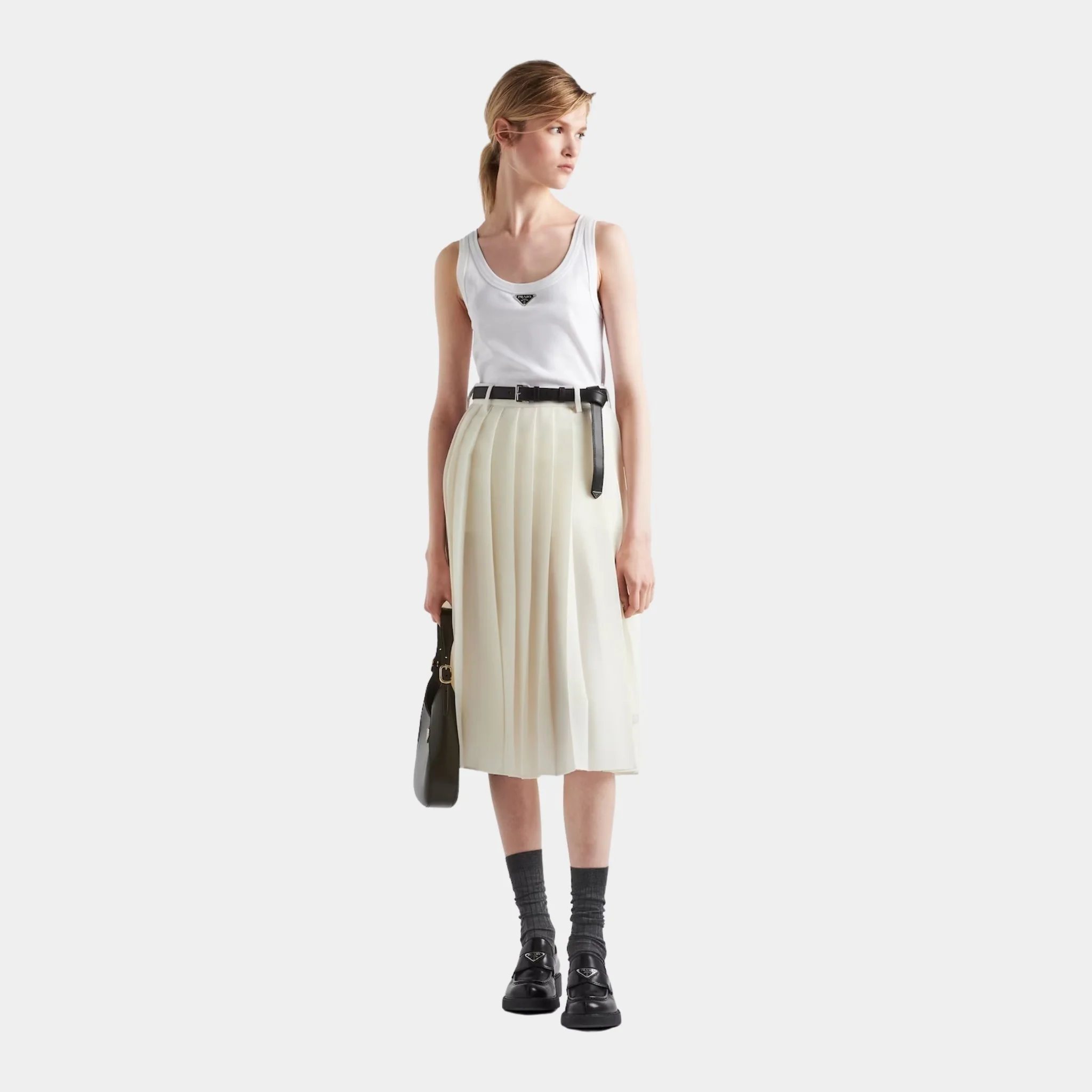 Ribbed Knit Jersey Tank Top - Image 5