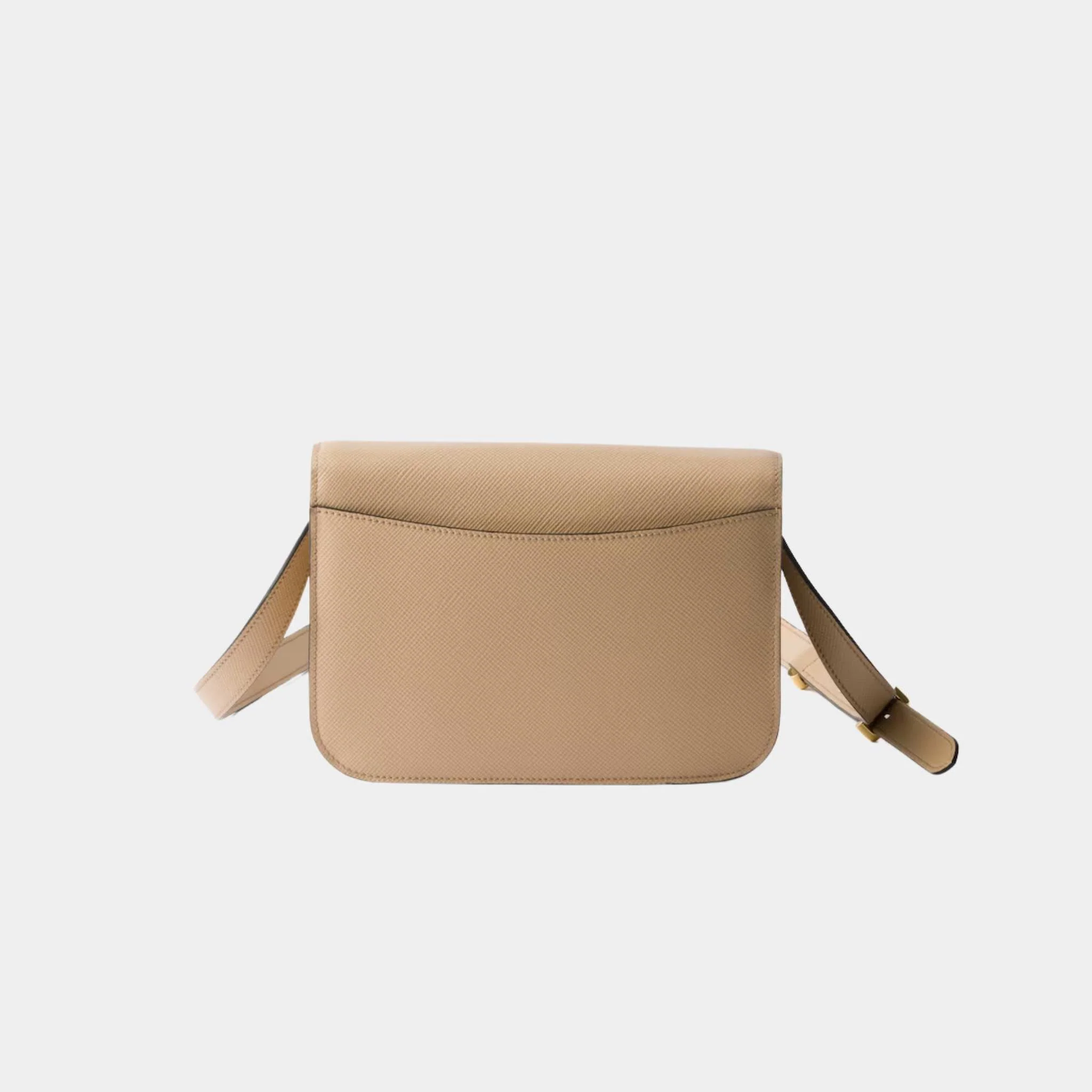 Saffiano Leather Flap Shoulder Bag - Image 8