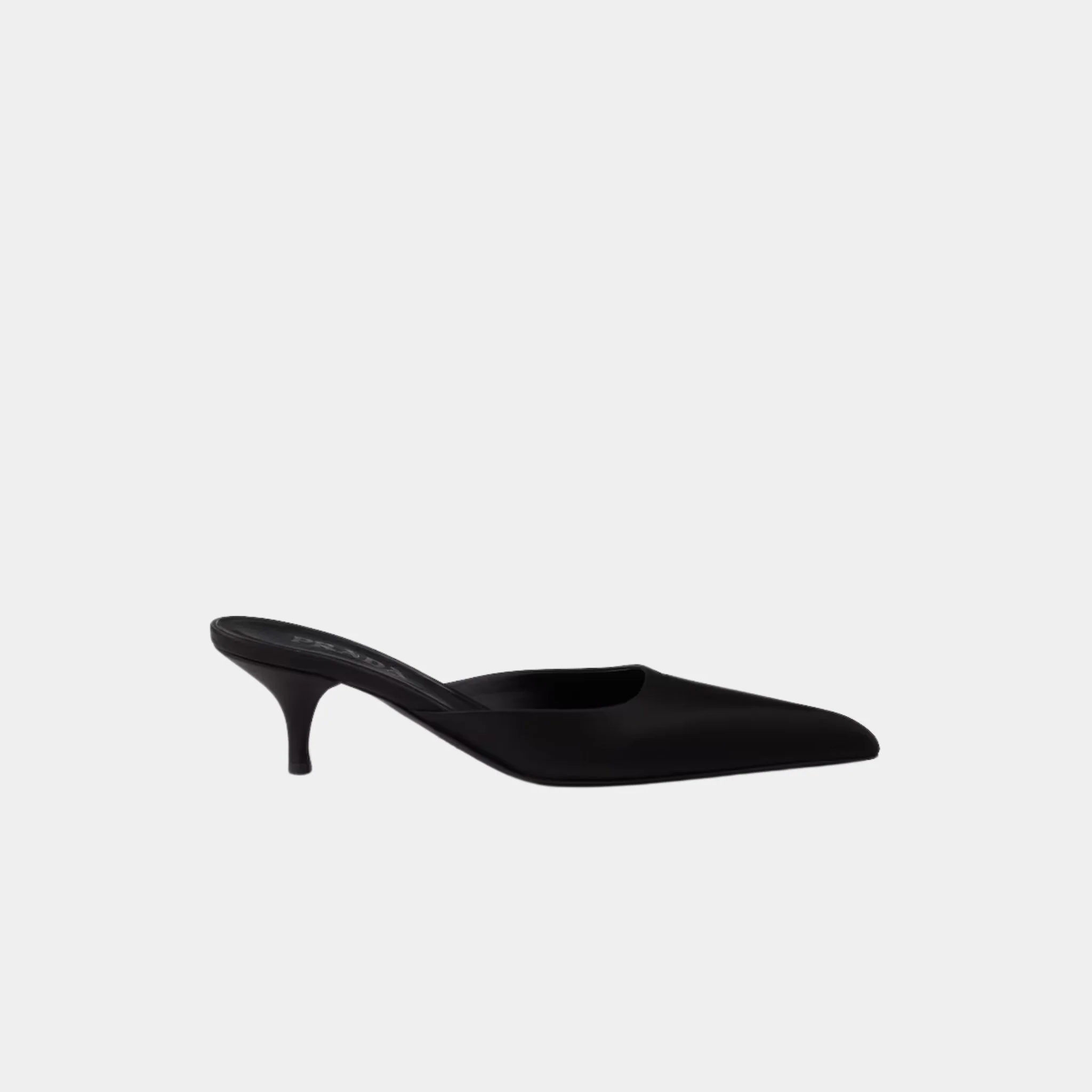Satin Mules Silk Viscose