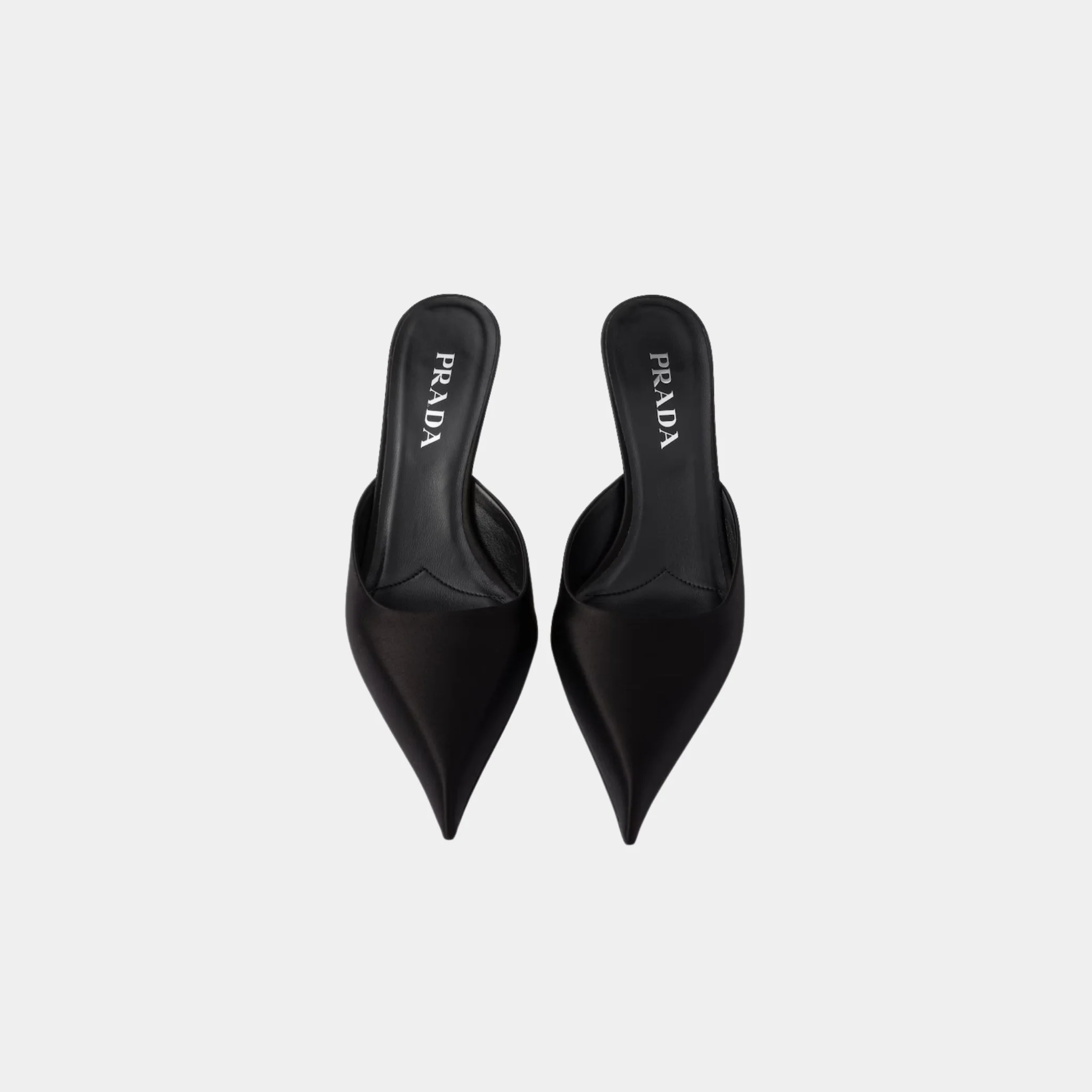 Satin Mules Silk Viscose - Image 2