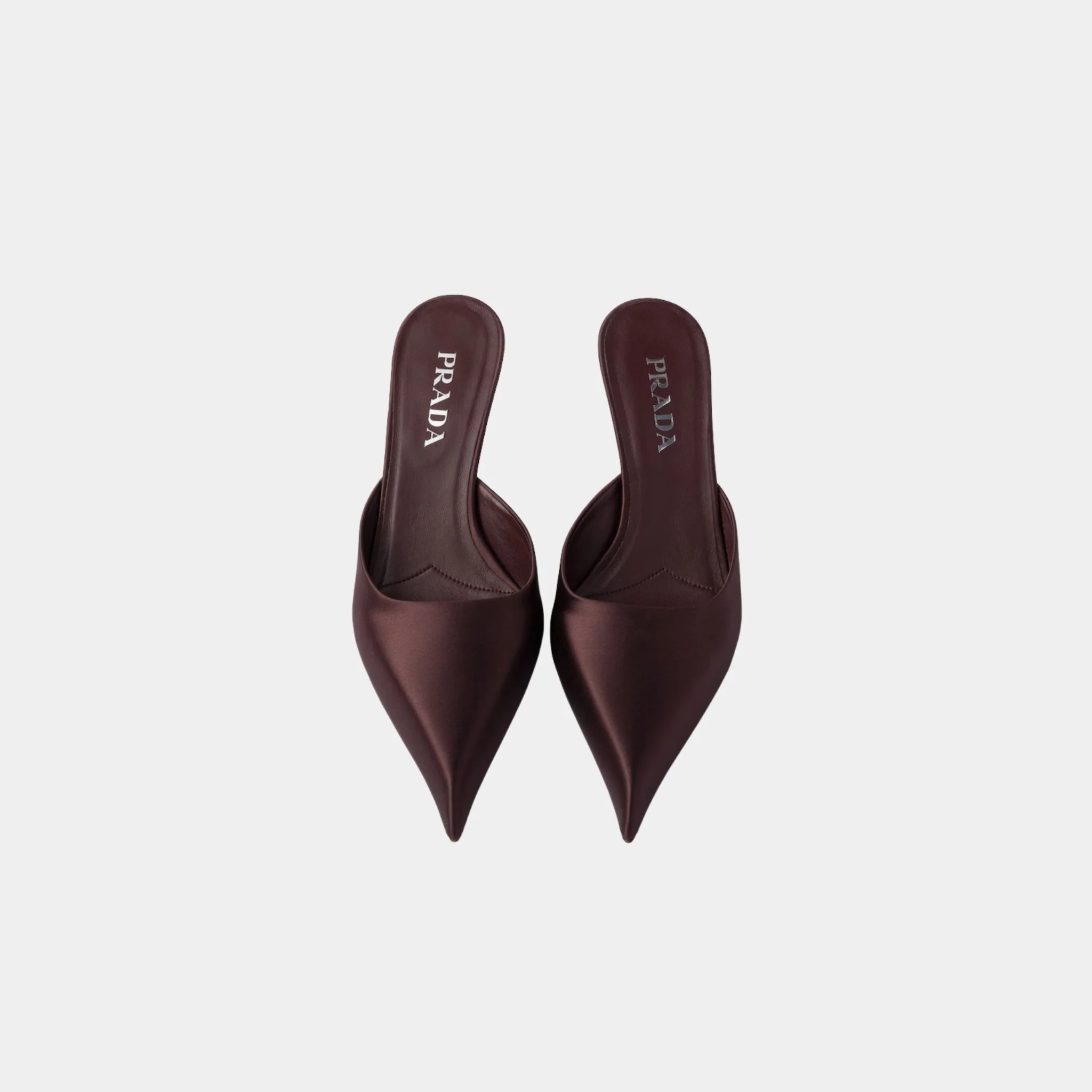 Satin Mules Silk Viscose - Image 5
