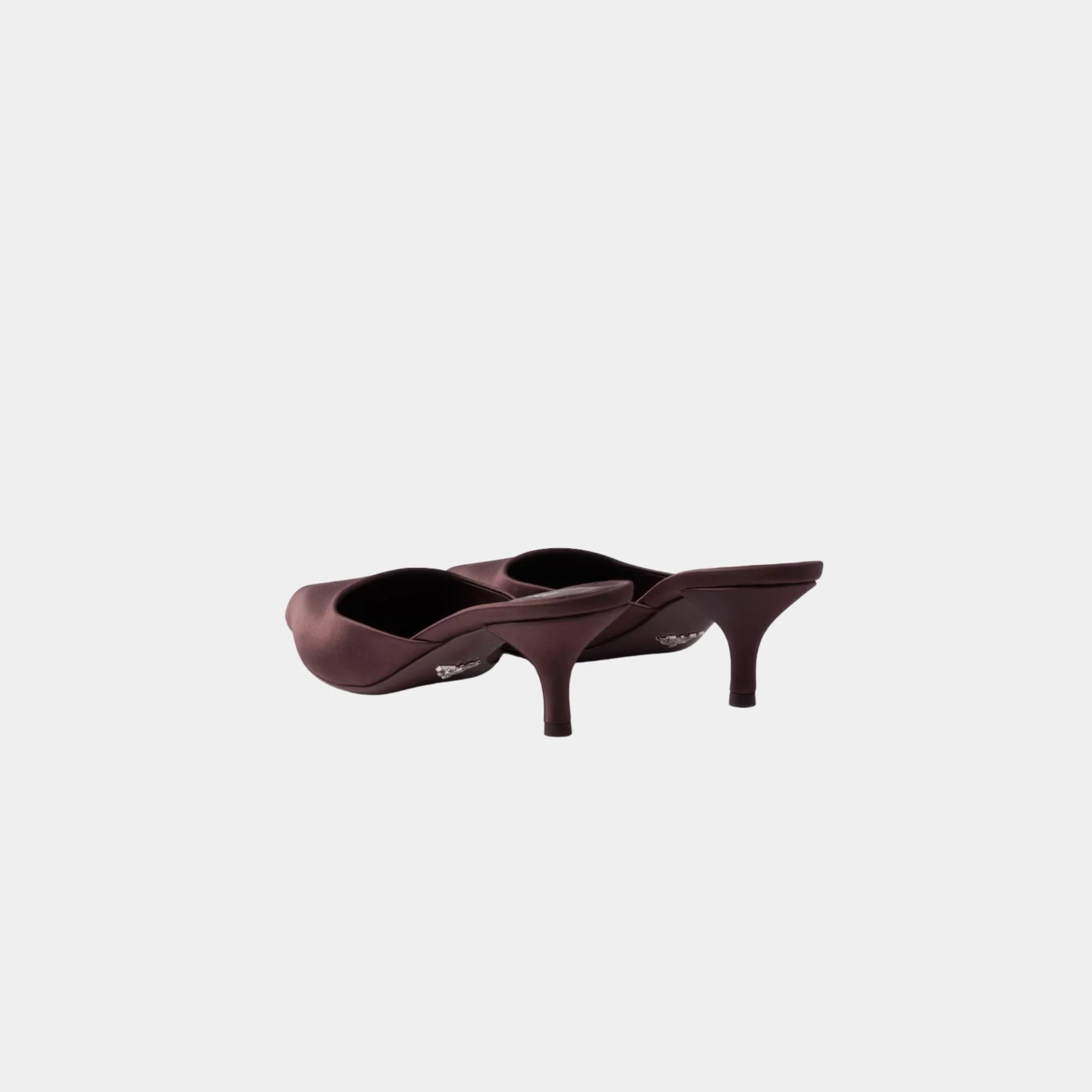 Satin Mules Silk Viscose - Image 6
