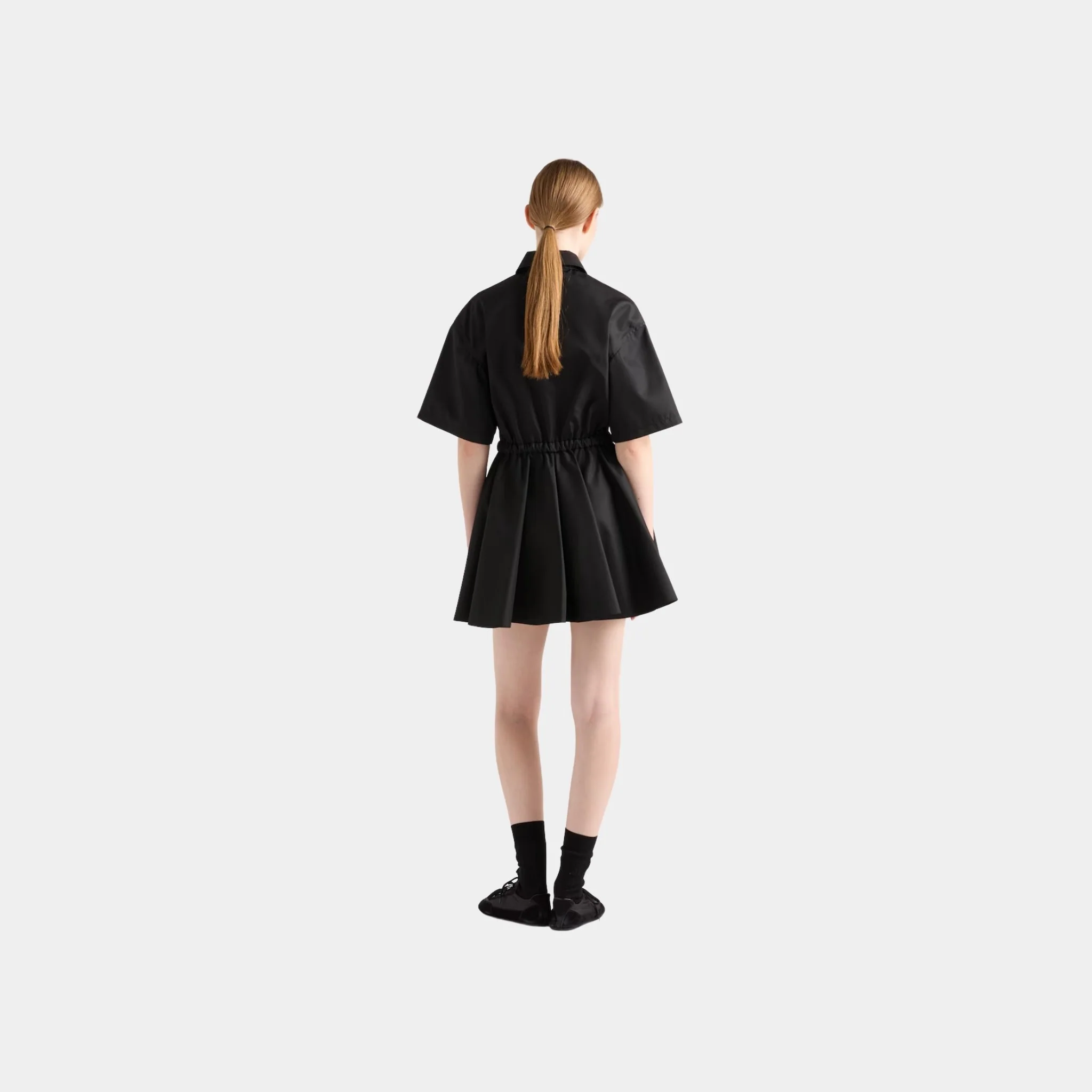 Short Sleeved Re-Nylon Dress - Image 2