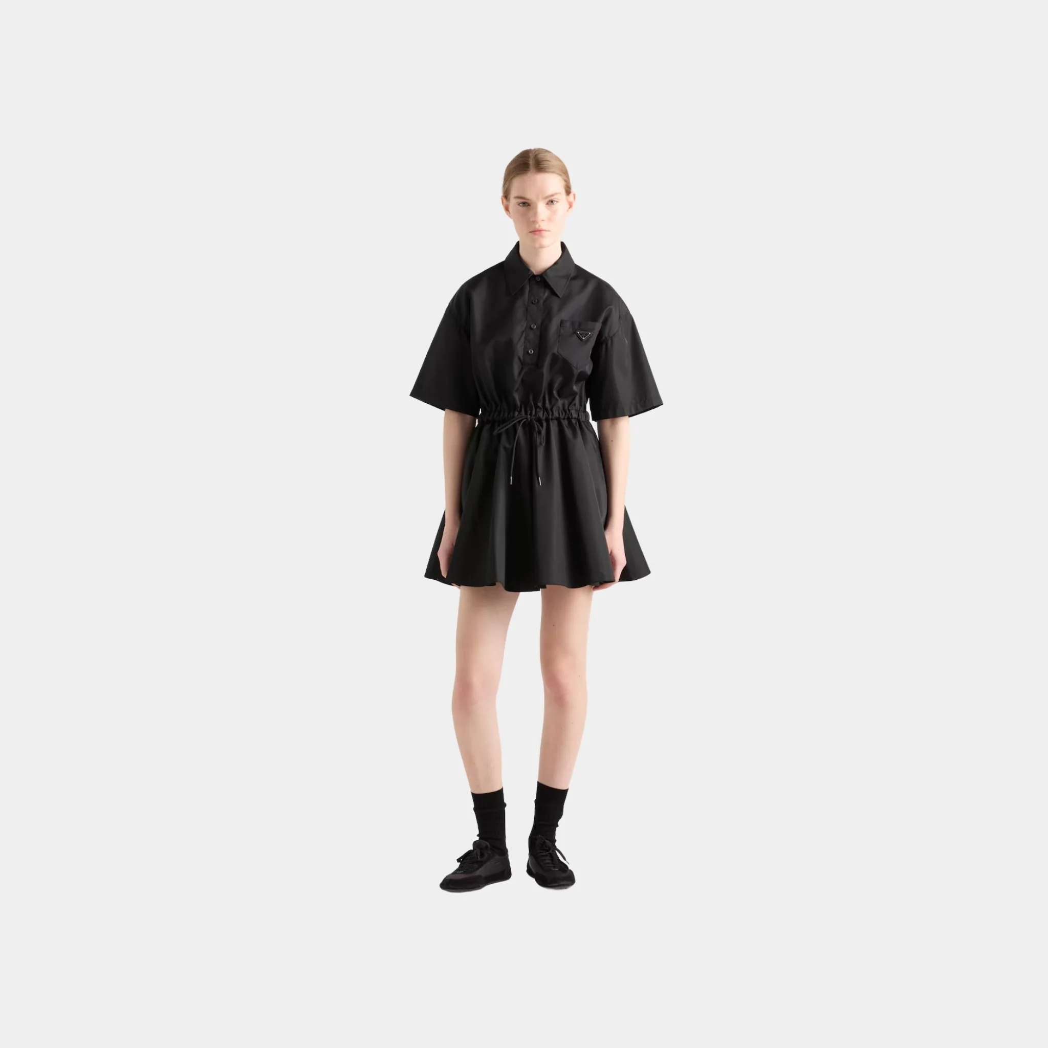 Short Sleeved Re-Nylon Dress - Image 3