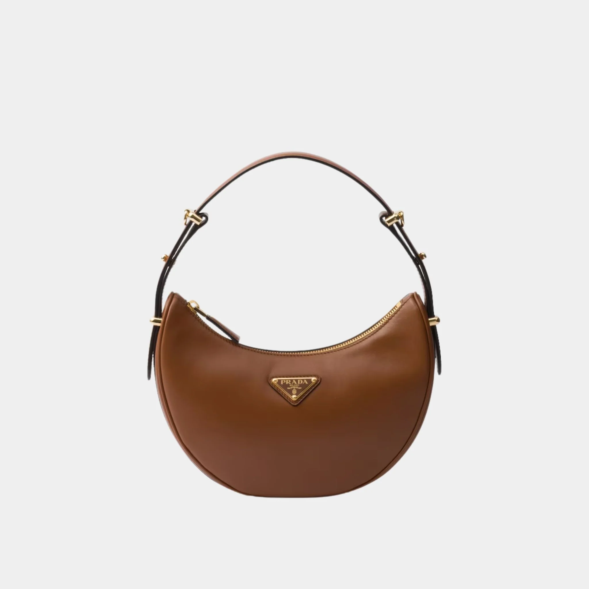 Small Arque Leather Shoulder Bag - Image 22