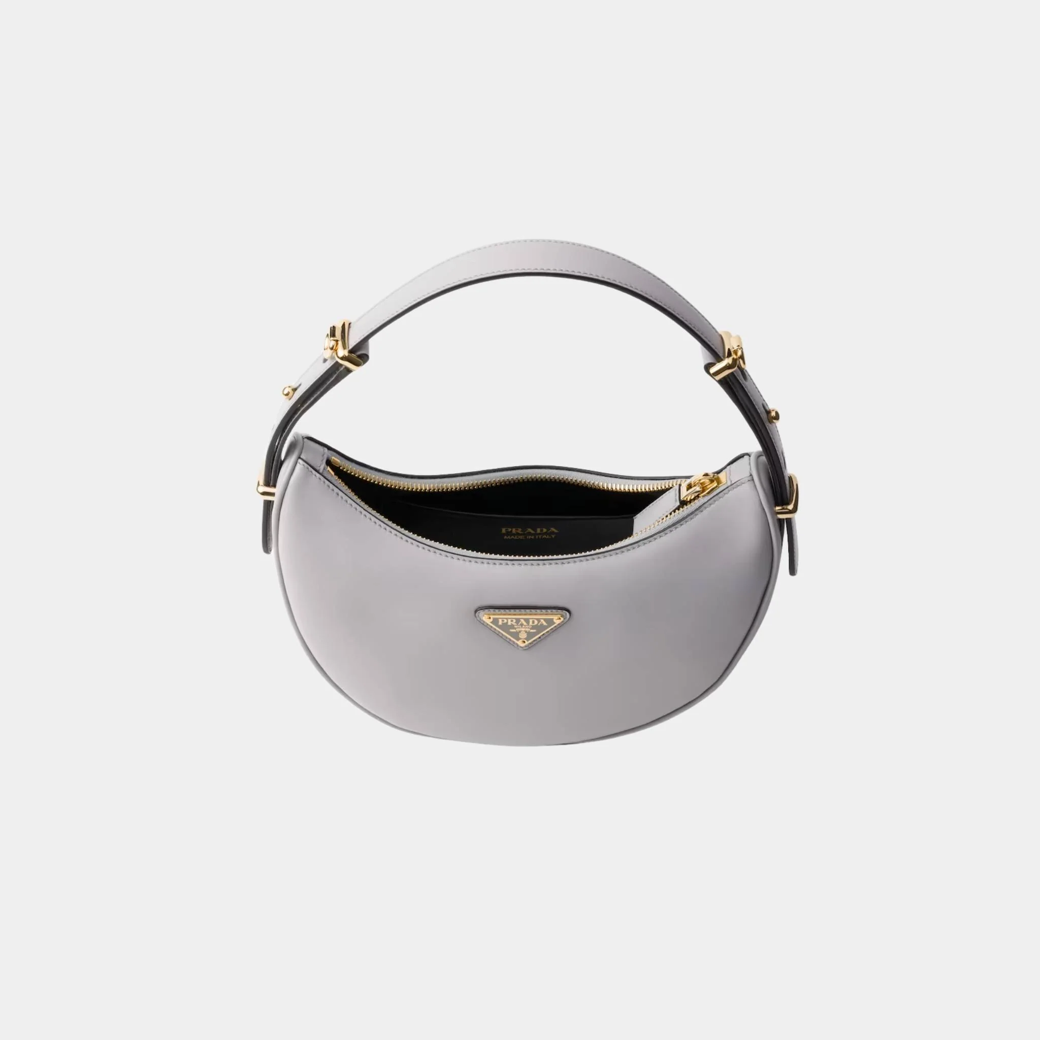 Small Arque Leather Shoulder Bag - Image 5