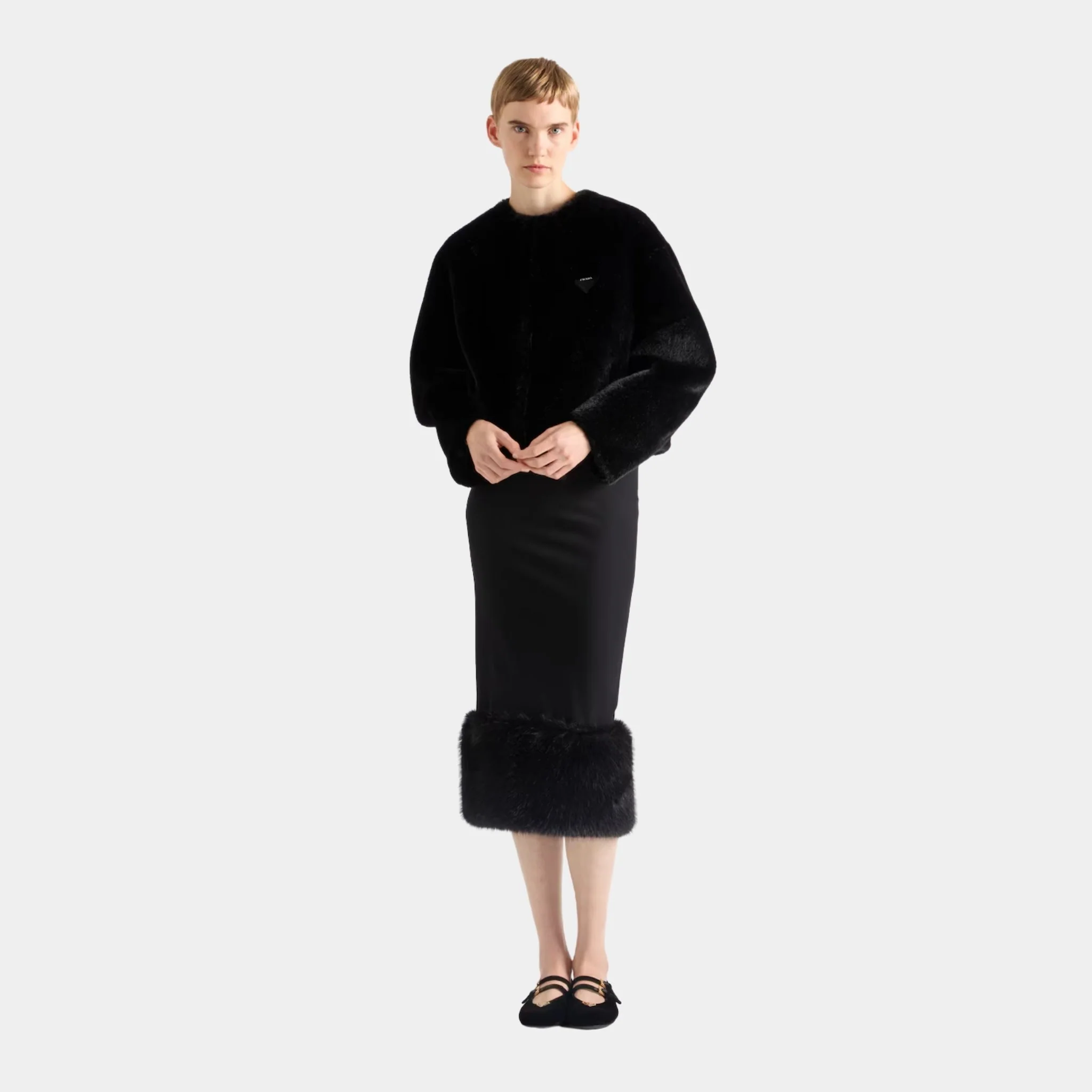 Stretch Jersey Skirt - Image 2