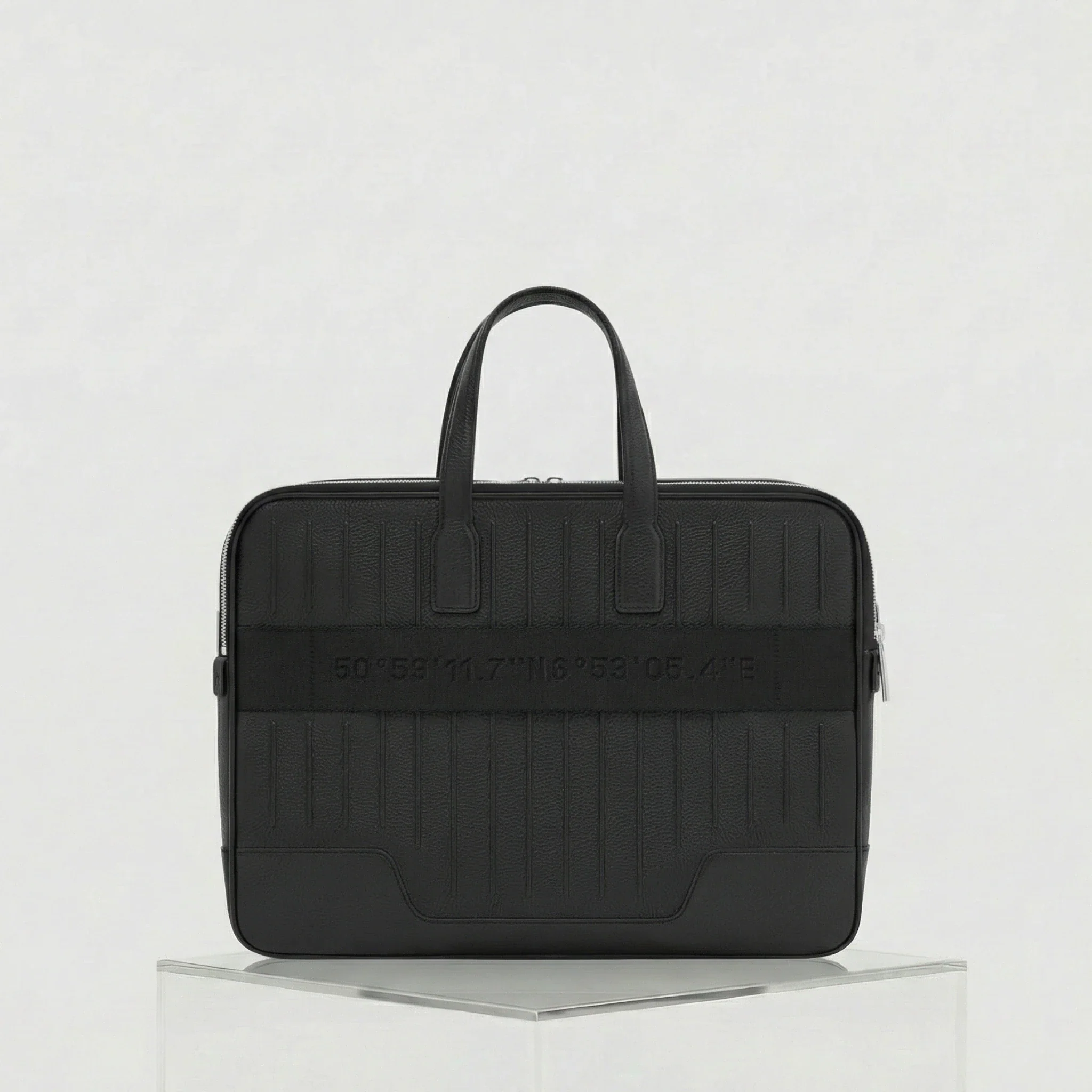 Never Still Leather Briefcase - Image 3