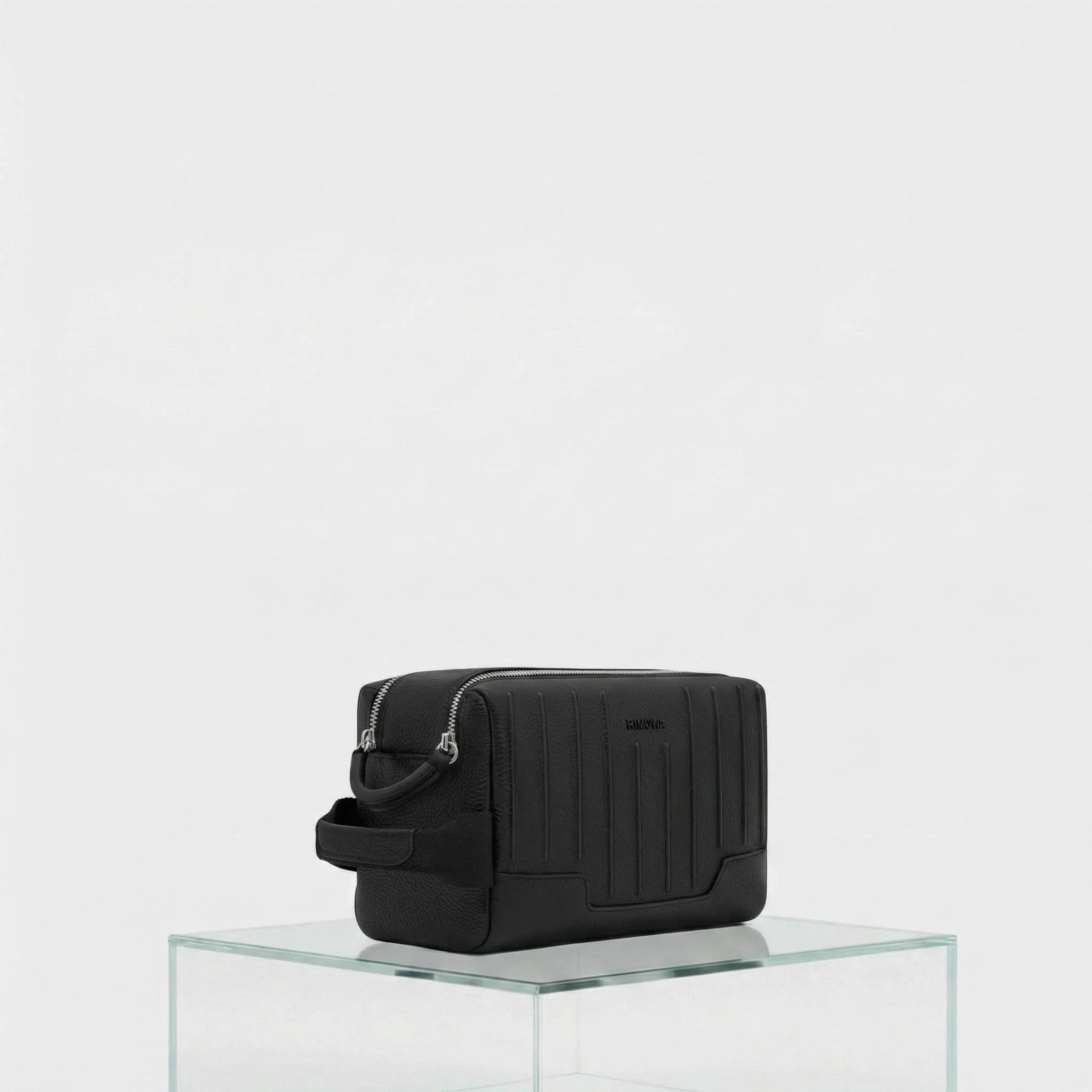 Never Still Leather Toiletry Bag