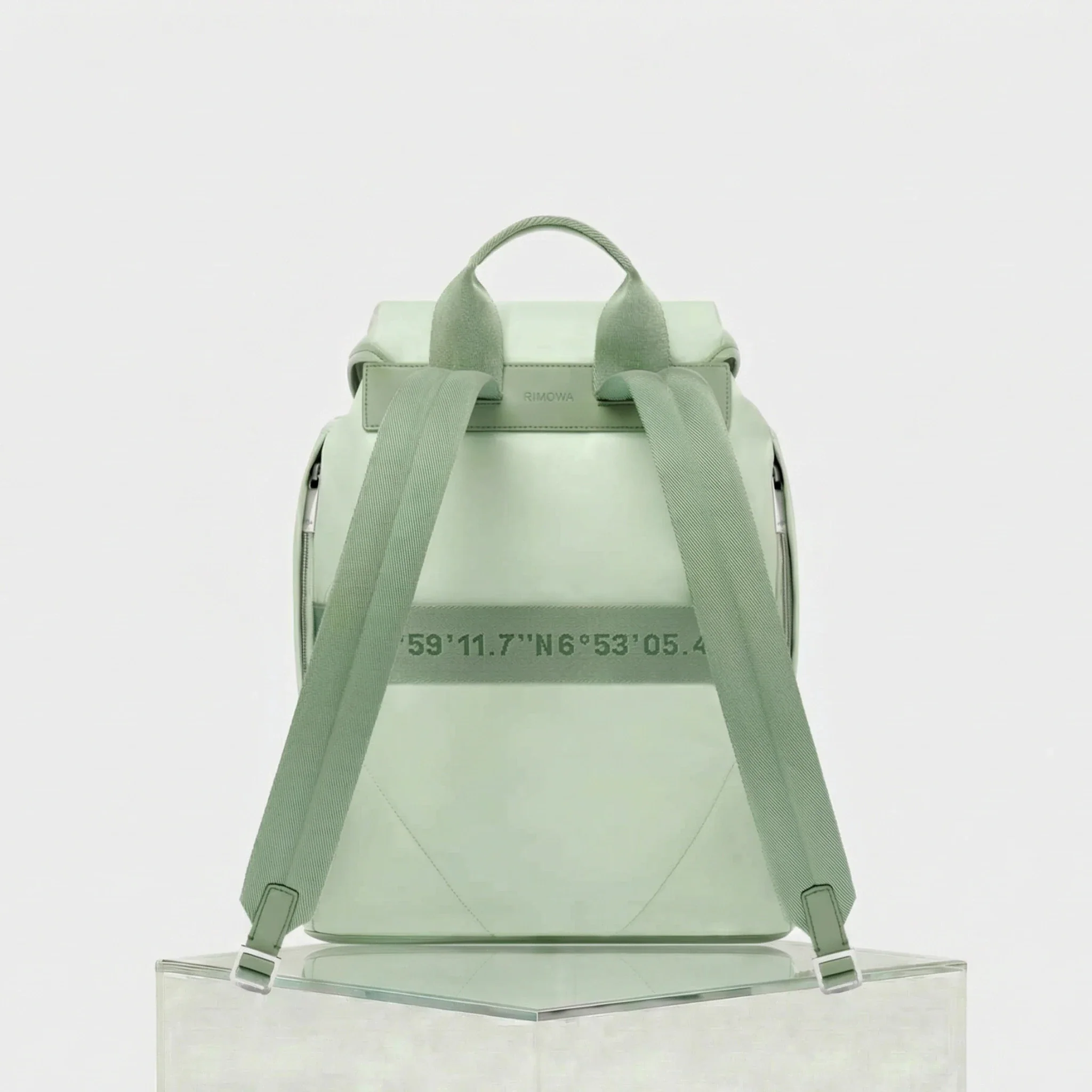 Signature Nylon Flap Backpack Large - Image 6